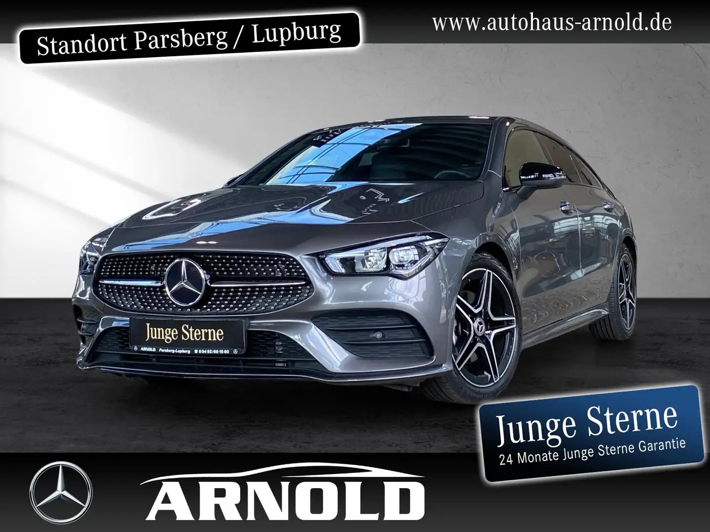 Mercedes-Benz CLA 200 CLA 200 SB AMG Line Night Kamera LED Sitzheizung Grau - 1