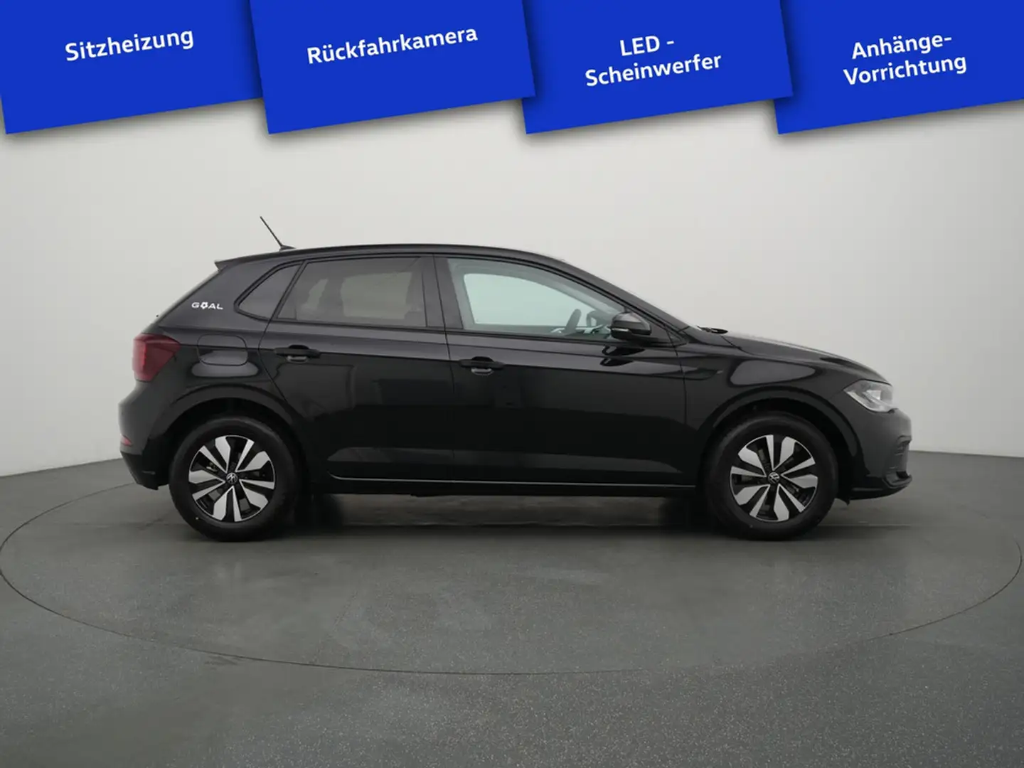 Volkswagen Polo DSG Goal AHK LED ACC NAVI VIRT KAM CARPL Schwarz - 2