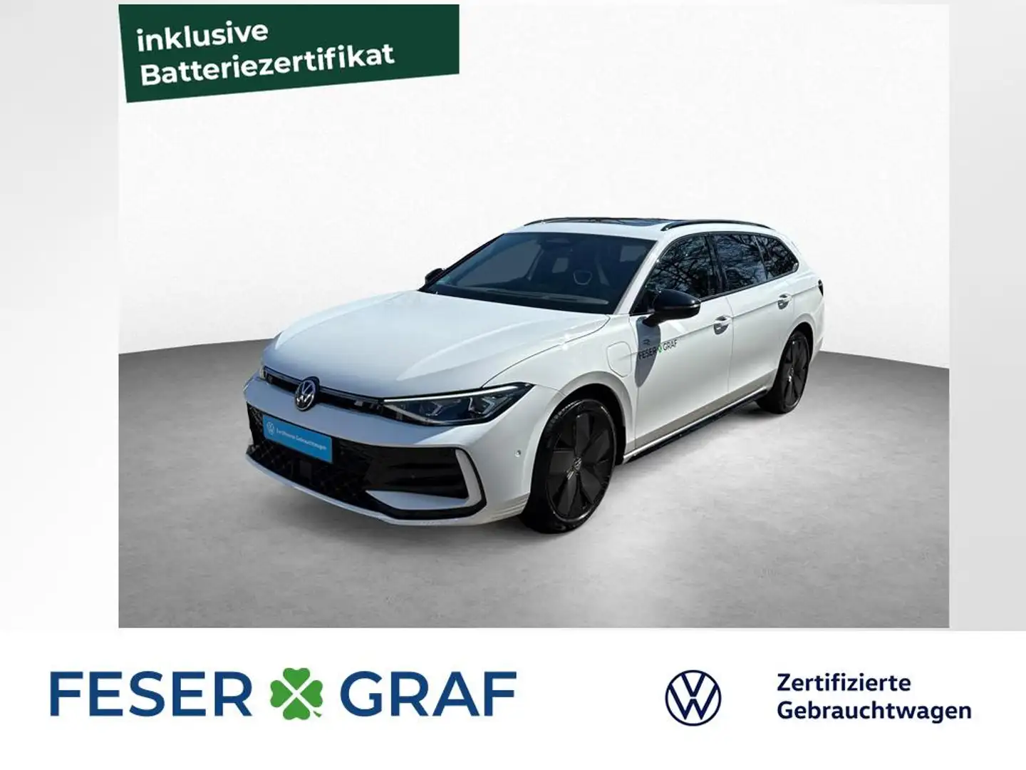 Volkswagen Passat Variant 1.5 eHybrid R-LINE AHK PANO CCS Weiß - 1