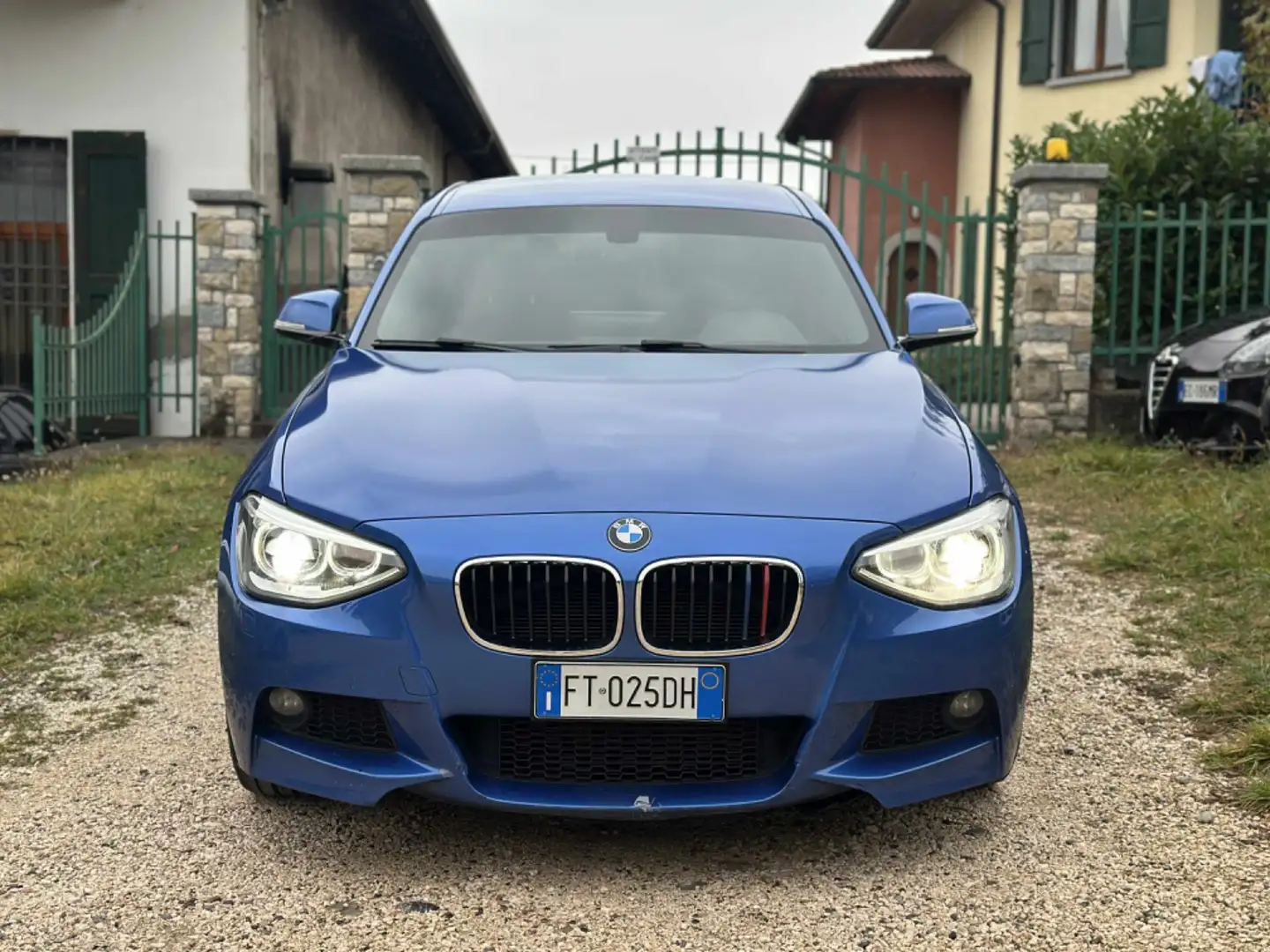 BMW 120 120d 5p. Msport Bleu - 2