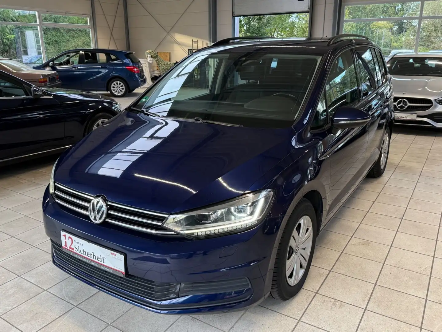 Volkswagen Touran 2.0 TDI Comfortline/LED/Massage/ACC/3Zone Blau - 1