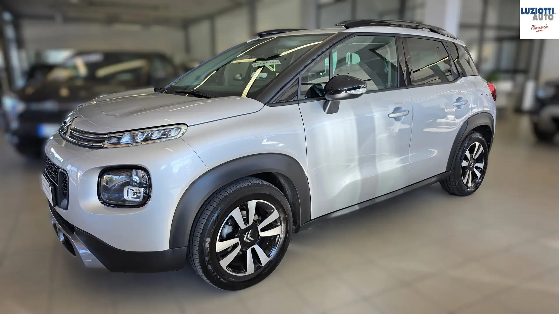 Citroen C3 C3 AIRCROSS 1.2 SHINE 82CV - OK NEOPATENTATI Argento - 2