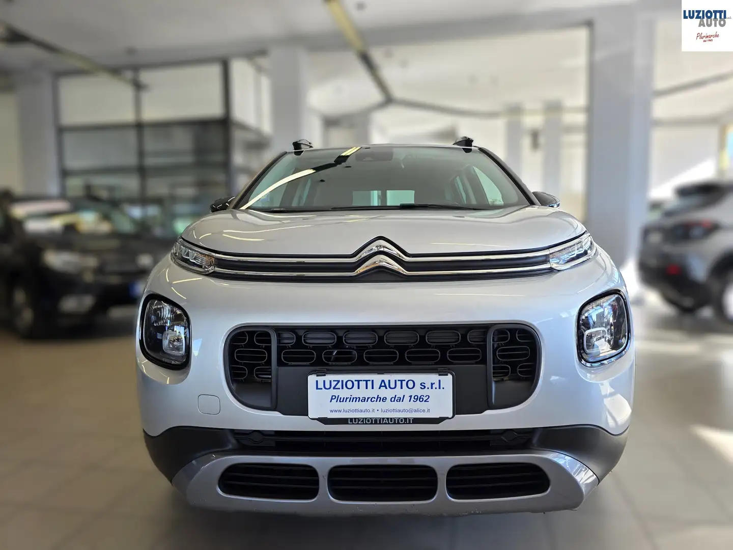 Citroen C3 C3 AIRCROSS 1.2 SHINE 82CV - OK NEOPATENTATI Argento - 1
