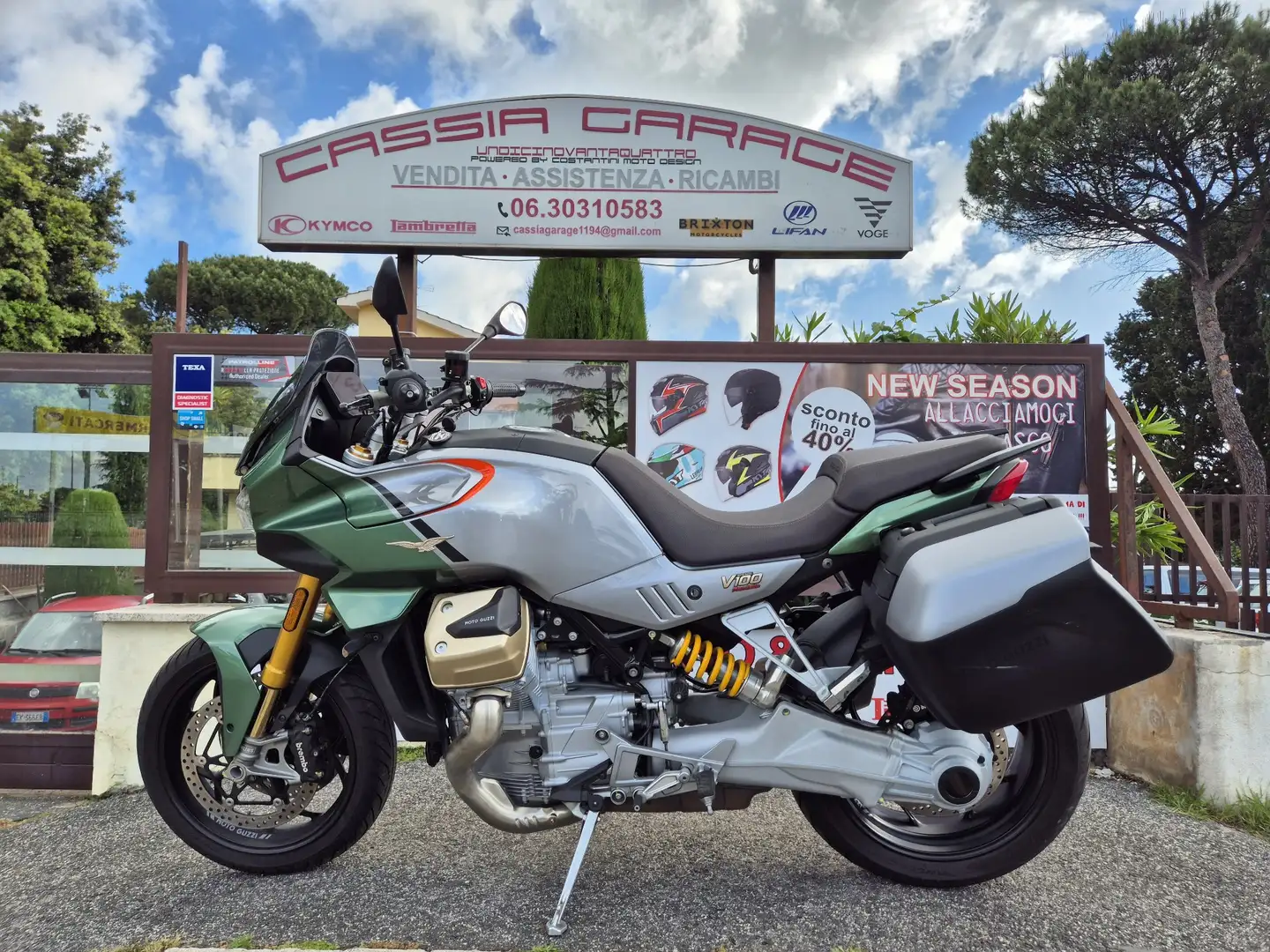Moto Guzzi V 100 Mandello S Zielony - 2