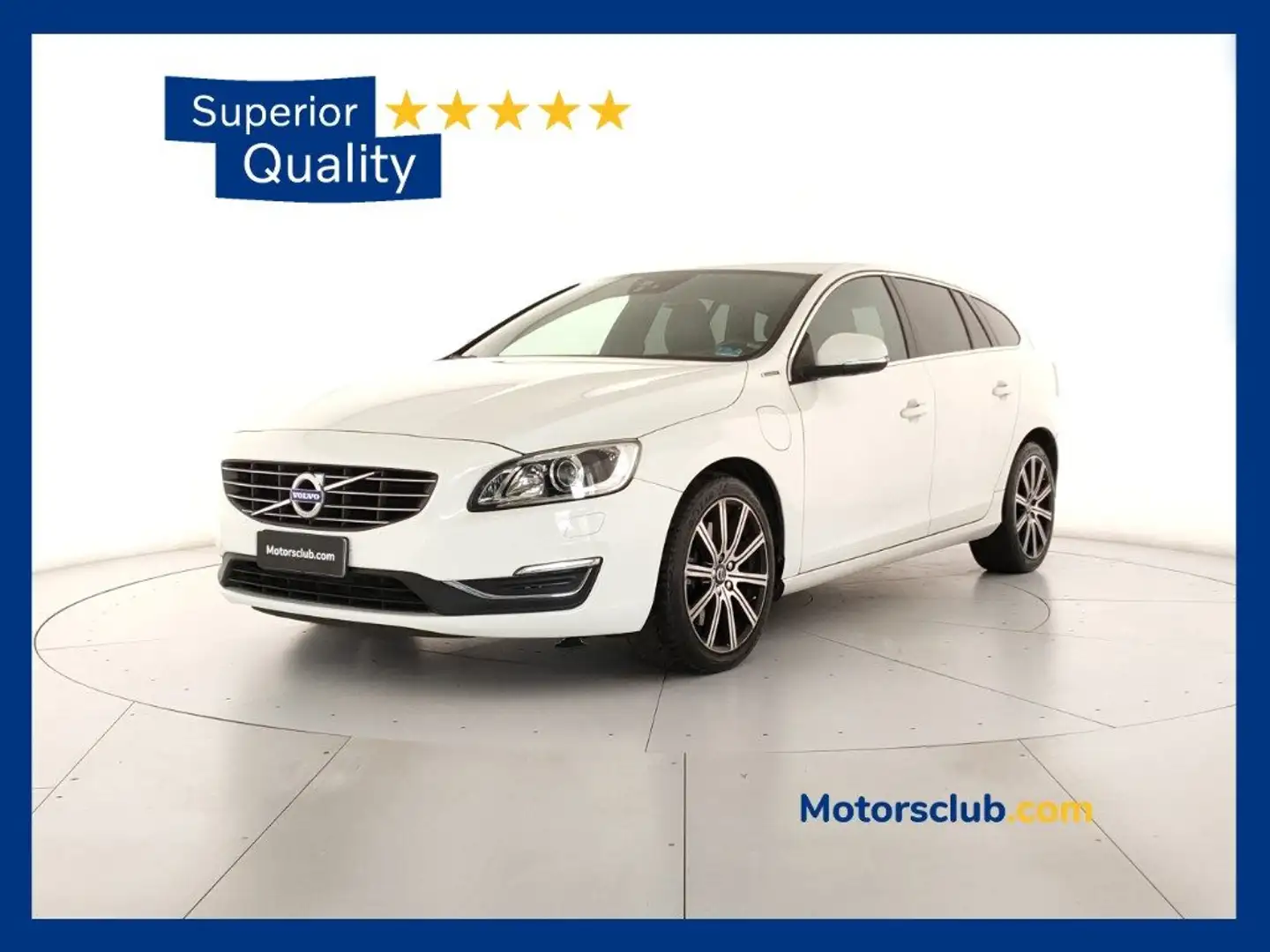 Volvo V60 D6 Twin Engine Geartronic Momentum AWD Bianco - 1