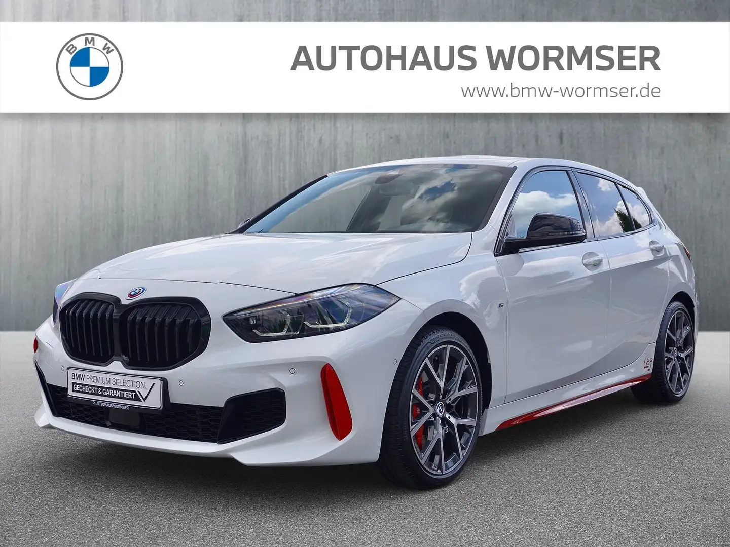 BMW 128 ti Hatch HiFi DAB LED WLAN Komfortzg. Shz Weiß - 1