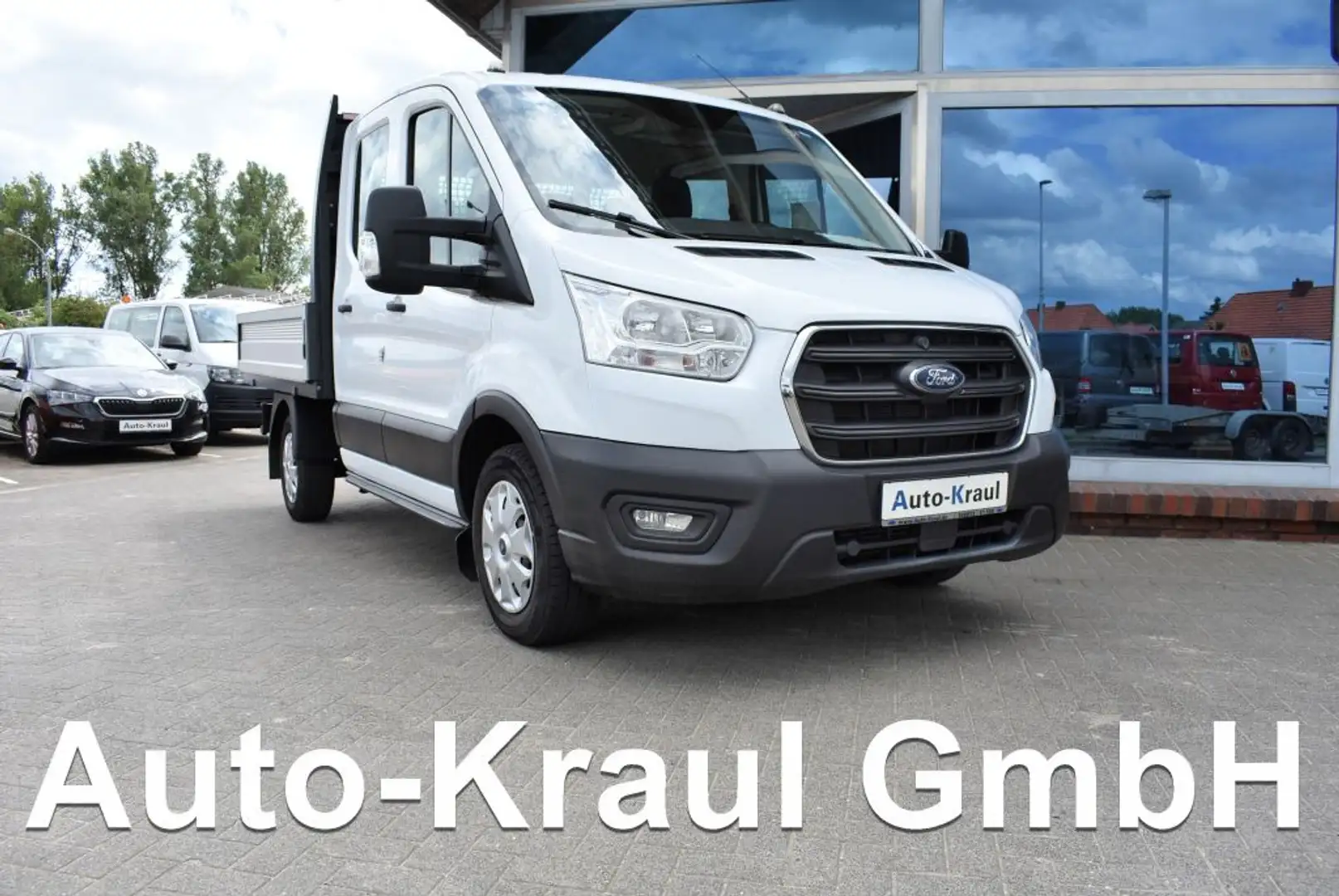 Ford Transit 310 L2VA DoKa Trend Pritsche 6-Sitzer Klima Tempom Blanc - 1
