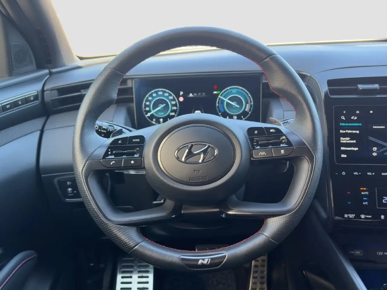 Hyundai TUCSON Hybrid N-LINE 1.6 T-GDi *NUR GEWERBE/EXPORT*, миниатюра 11