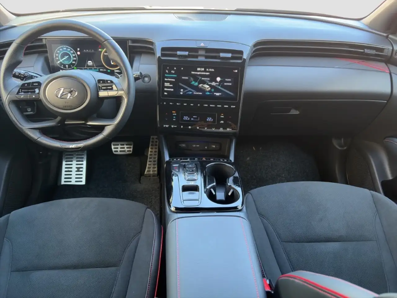 Hyundai TUCSON Hybrid N-LINE 1.6 T-GDi *NUR GEWERBE/EXPORT*, миниатюра 10