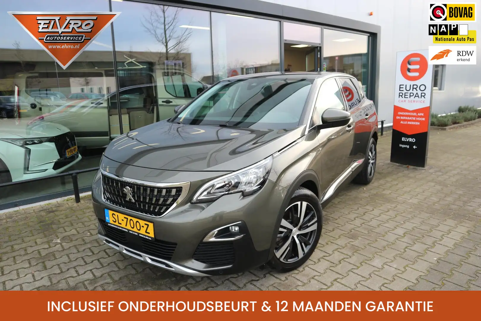Peugeot 3008 1.6 e-THP AUTOMAAT Blue Lease Premium NAVI CAMERA Grijs - 1