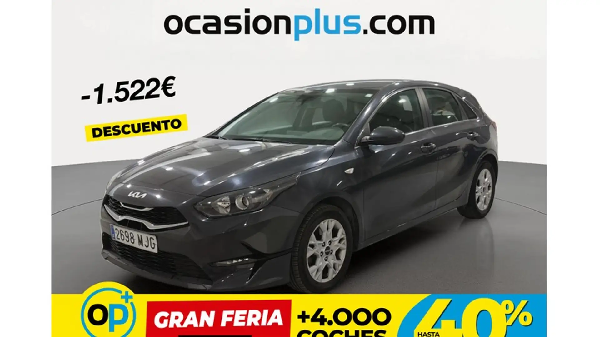 Kia Ceed / cee'd 1.6 MHEV iMT Eco-Dynamics Drive 136 Gris - 1