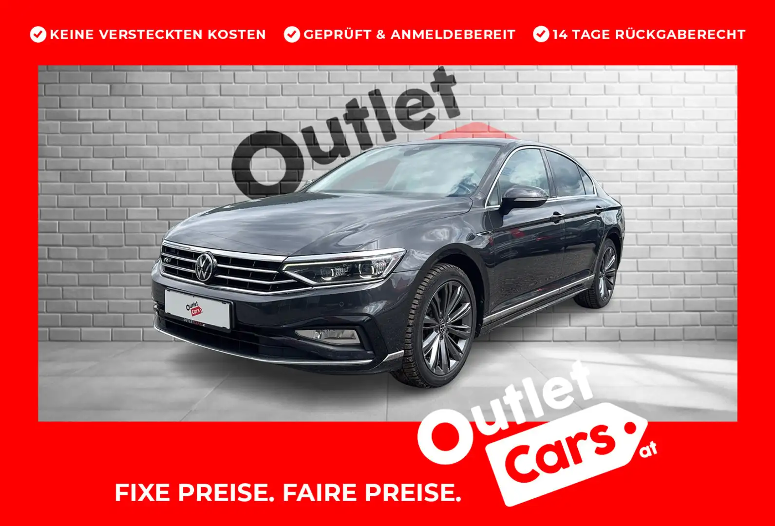 Volkswagen Passat Elegance TDI DSG Grau - 1