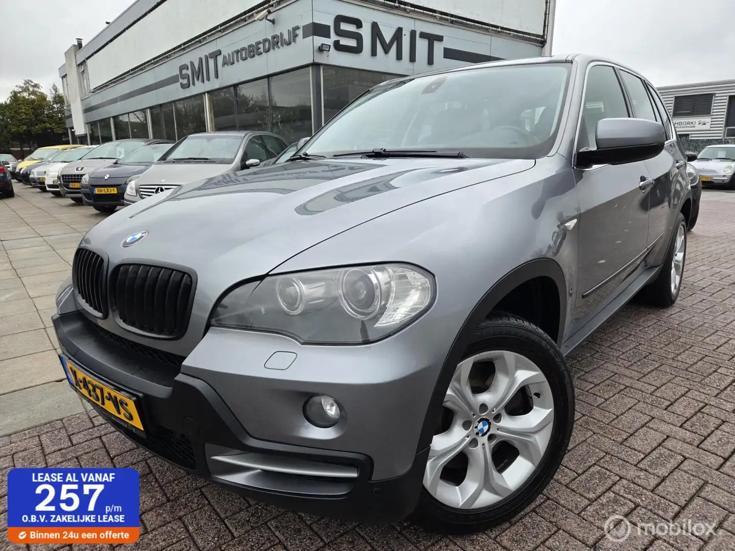 BMW X5 xDrive48i High Exec. 7PERS/Panorama/Xenon/Youngtim Gris - 1