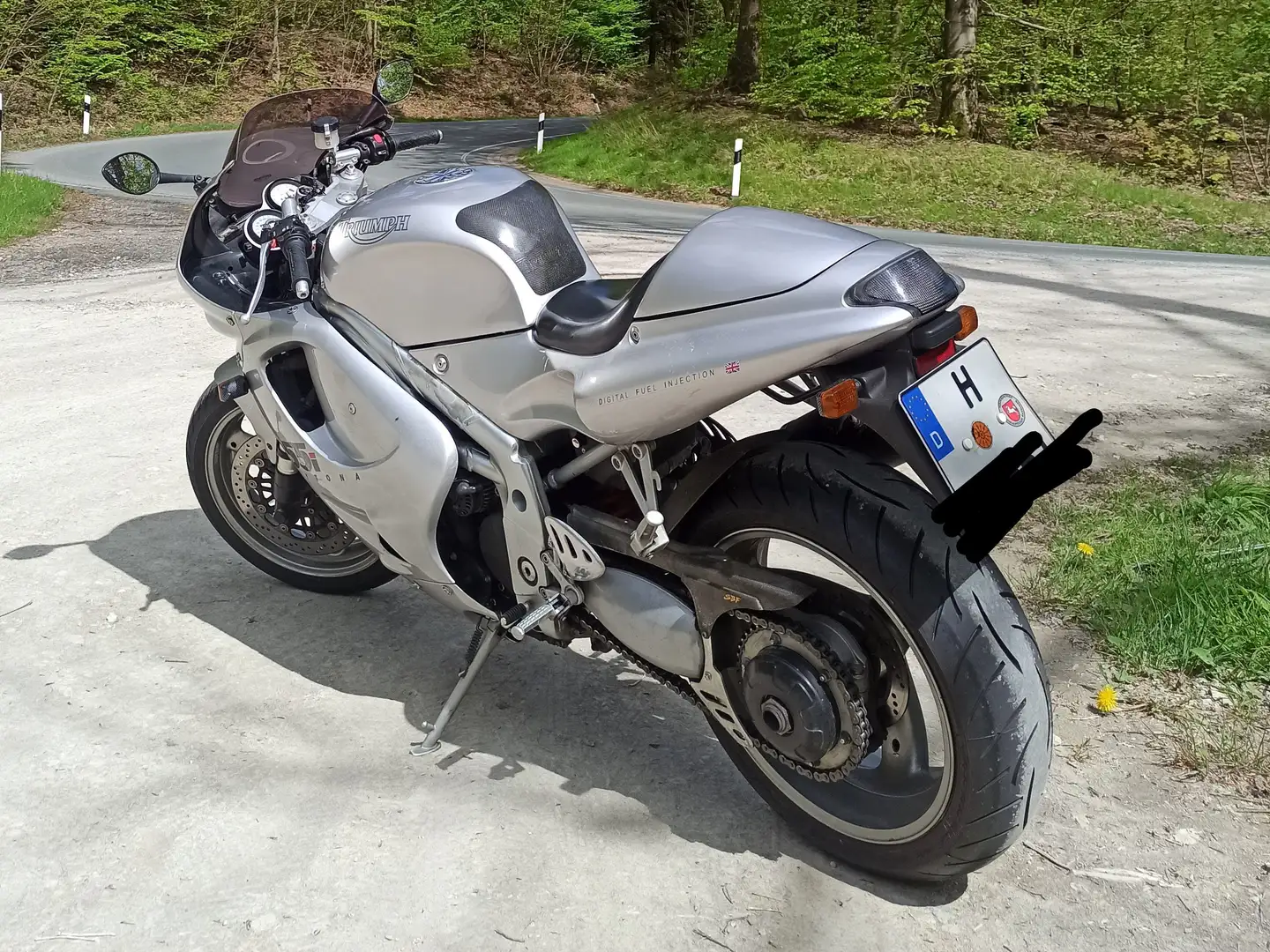 Triumph Daytona 955i T595 Zilver - 1