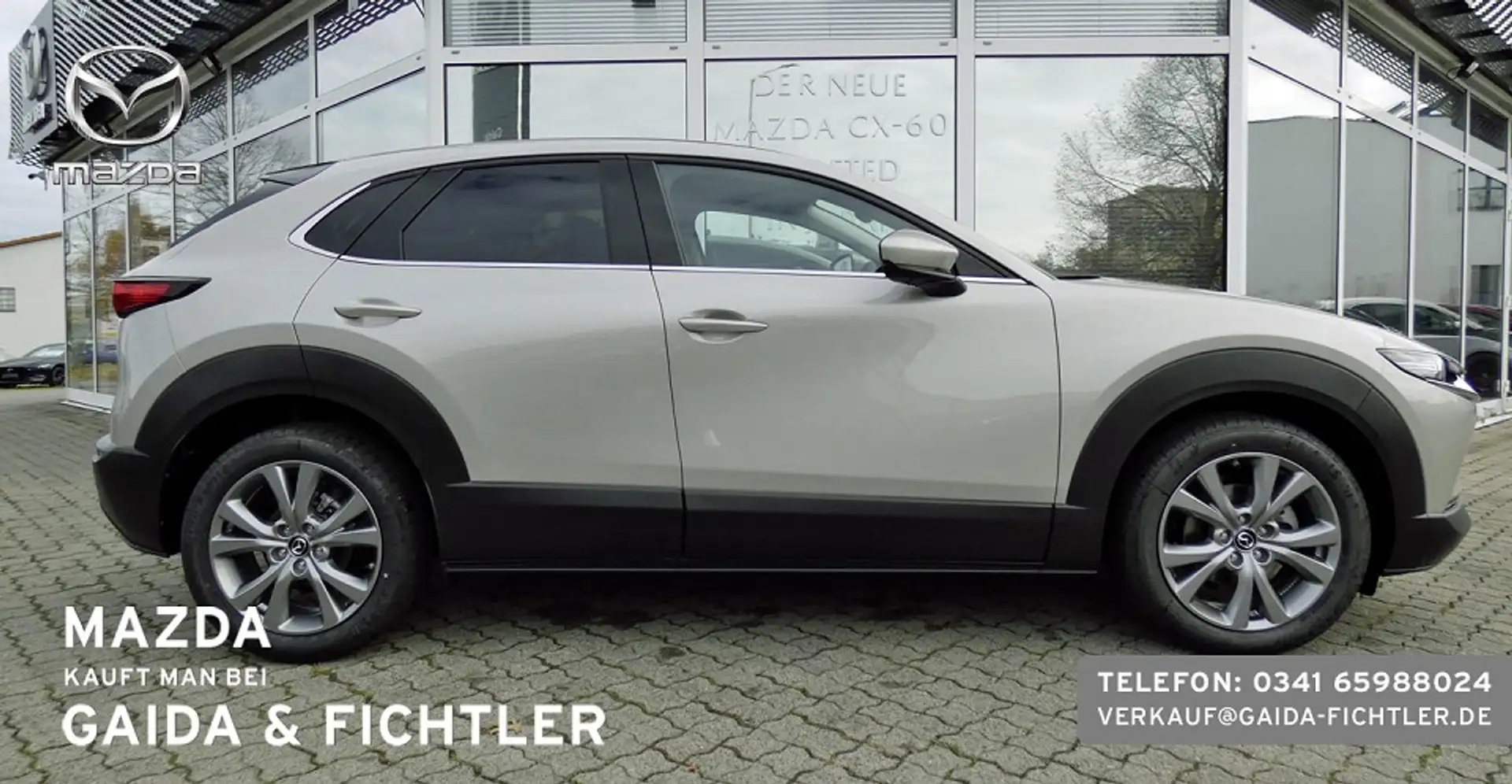 Mazda CX-30 5WGN 2.5L e-SKYACTIV G 140 Exclusive-line Automati Grau - 2