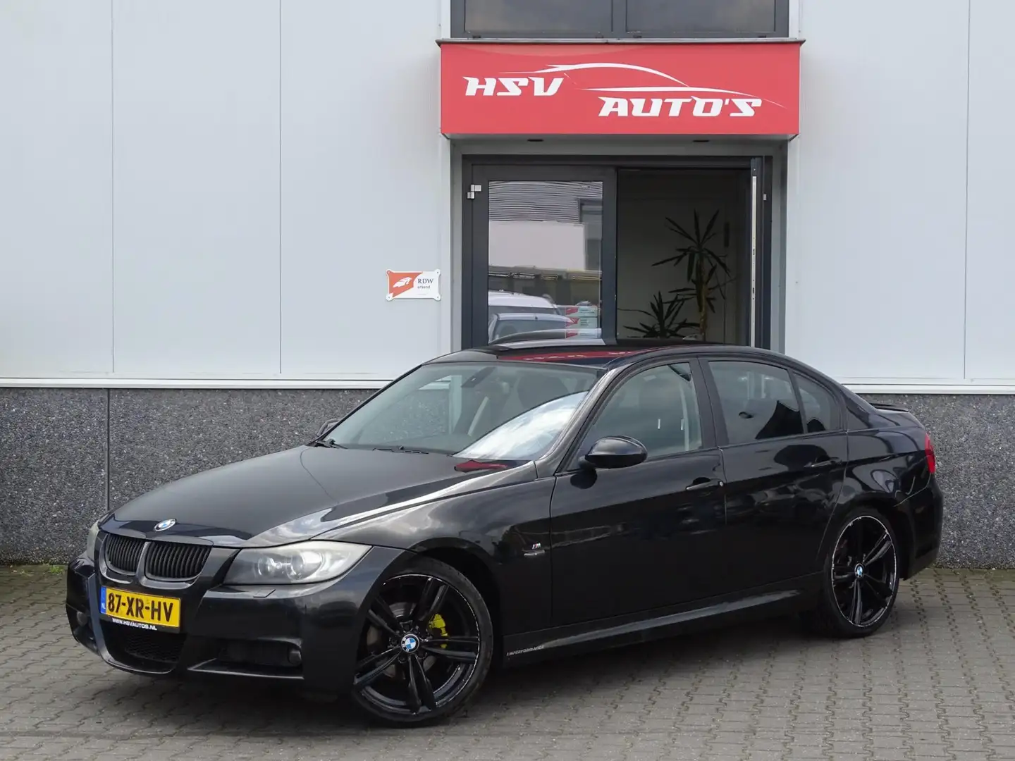 BMW 320 3-serie 320i High Executive M-sport navi LM org NL Black - 1