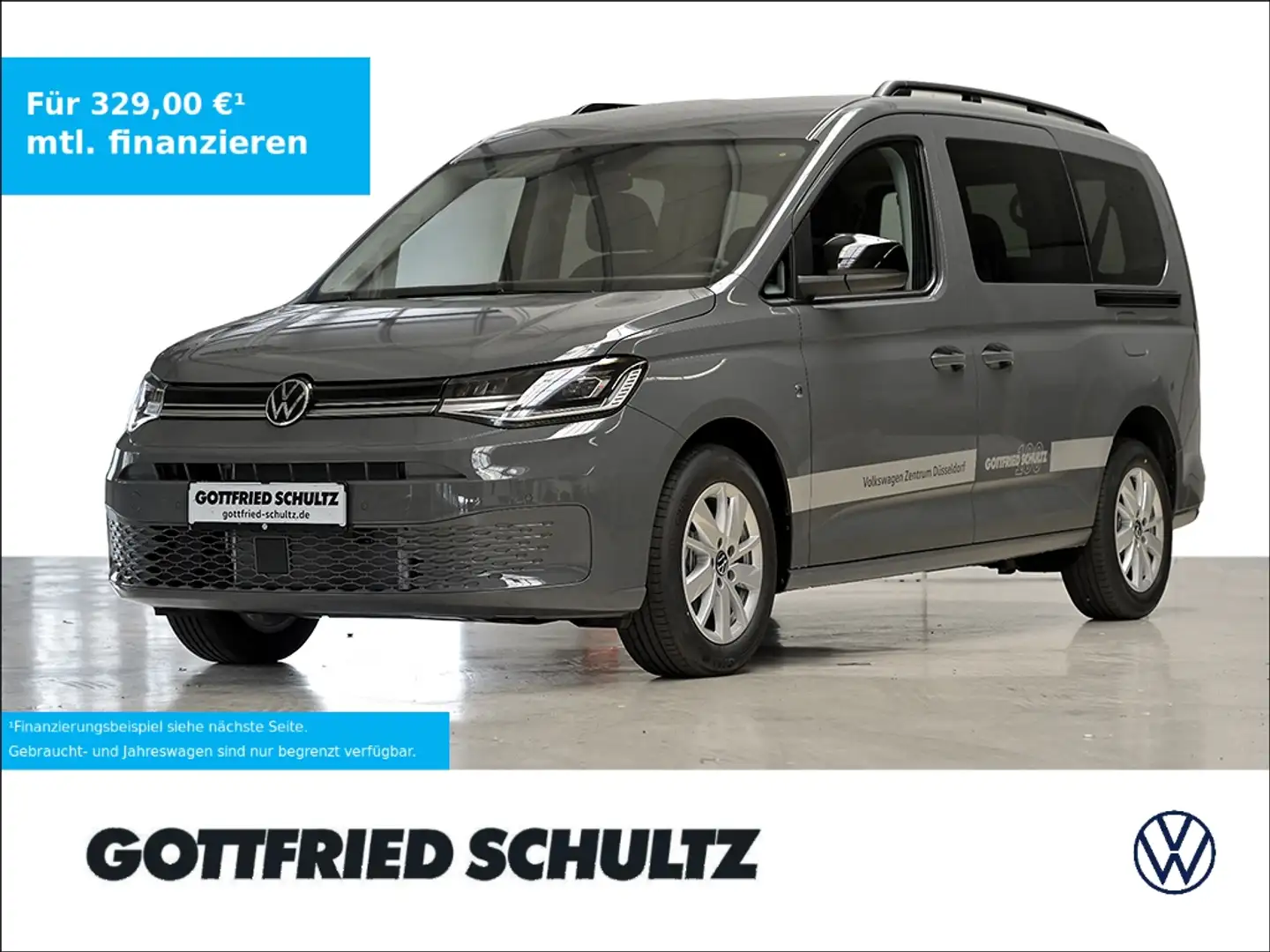 Volkswagen Caddy Life 2.0 TDI DSG 7-Sitzer LED Winterpaket Gris - 1