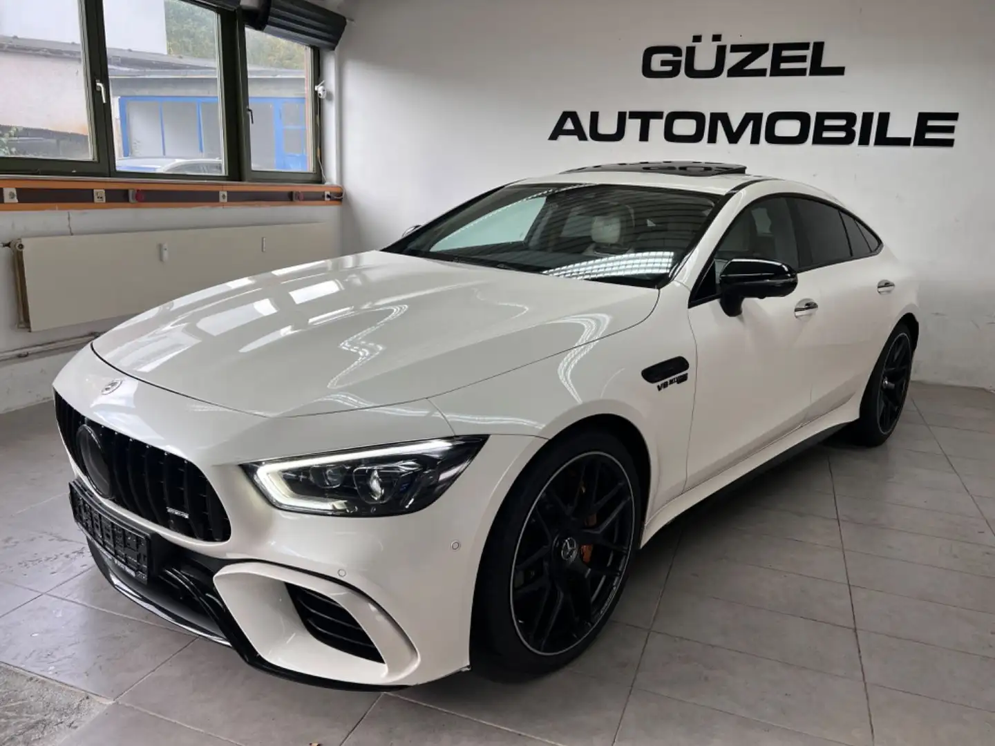 Mercedes-Benz AMG GT 63 S 4Matic+/DISTR/SPORT-AGA/SHD/HUD/360 Blanc - 2