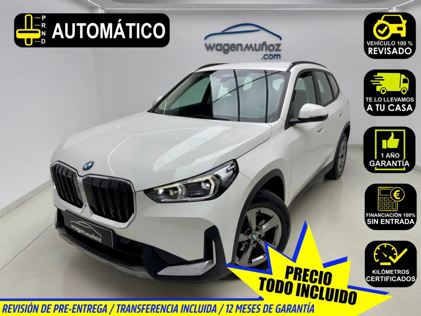 BMW X1 sDrive 18dA Blanco - 1
