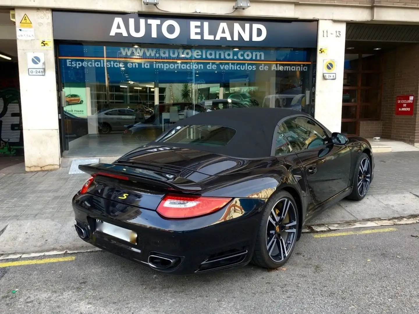 Porsche 997 Turbo S Cabriolet Aut. Noir - 1