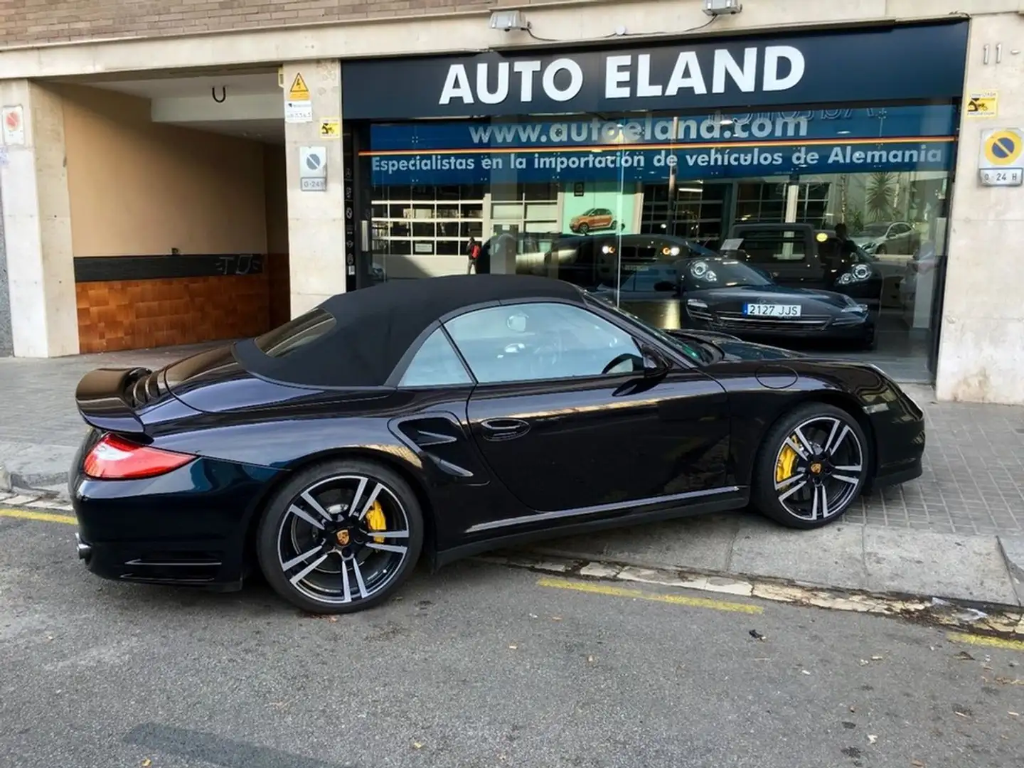 Porsche 997 Turbo S Cabriolet Aut. Noir - 2