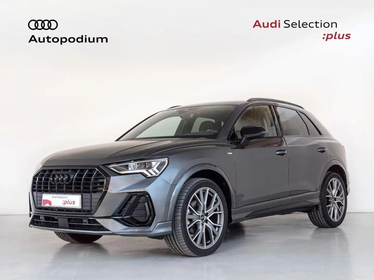 Audi Q3 35 TDI Black line S tronic 110kW Gris - 1