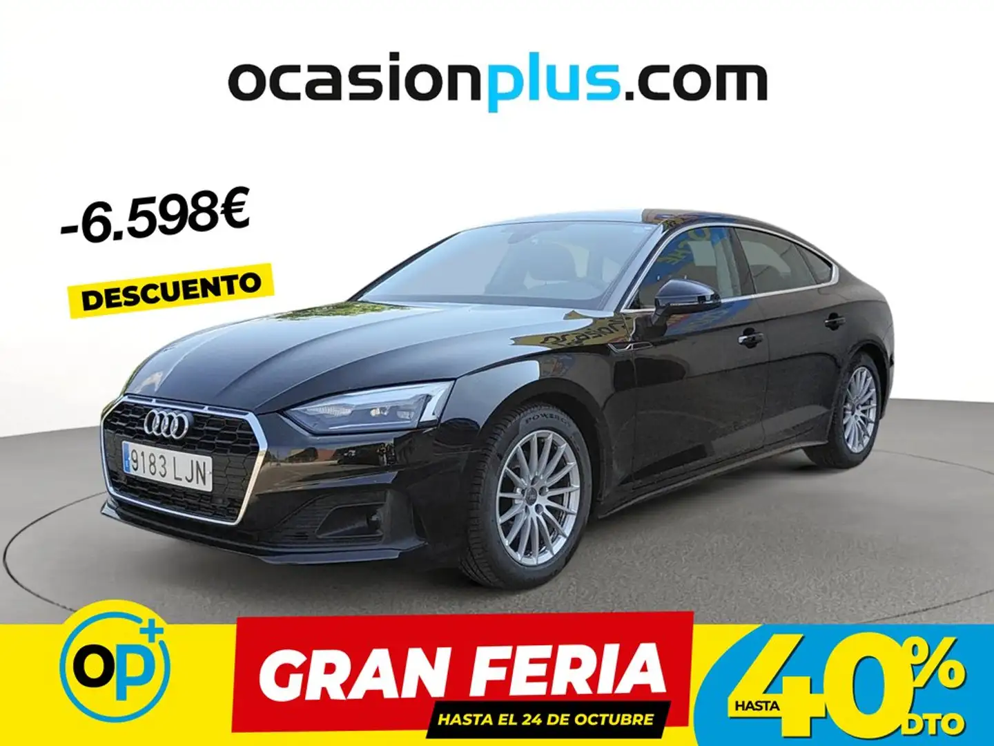 Audi A5 Sportback 40 TFSI S tronic Negro - 1