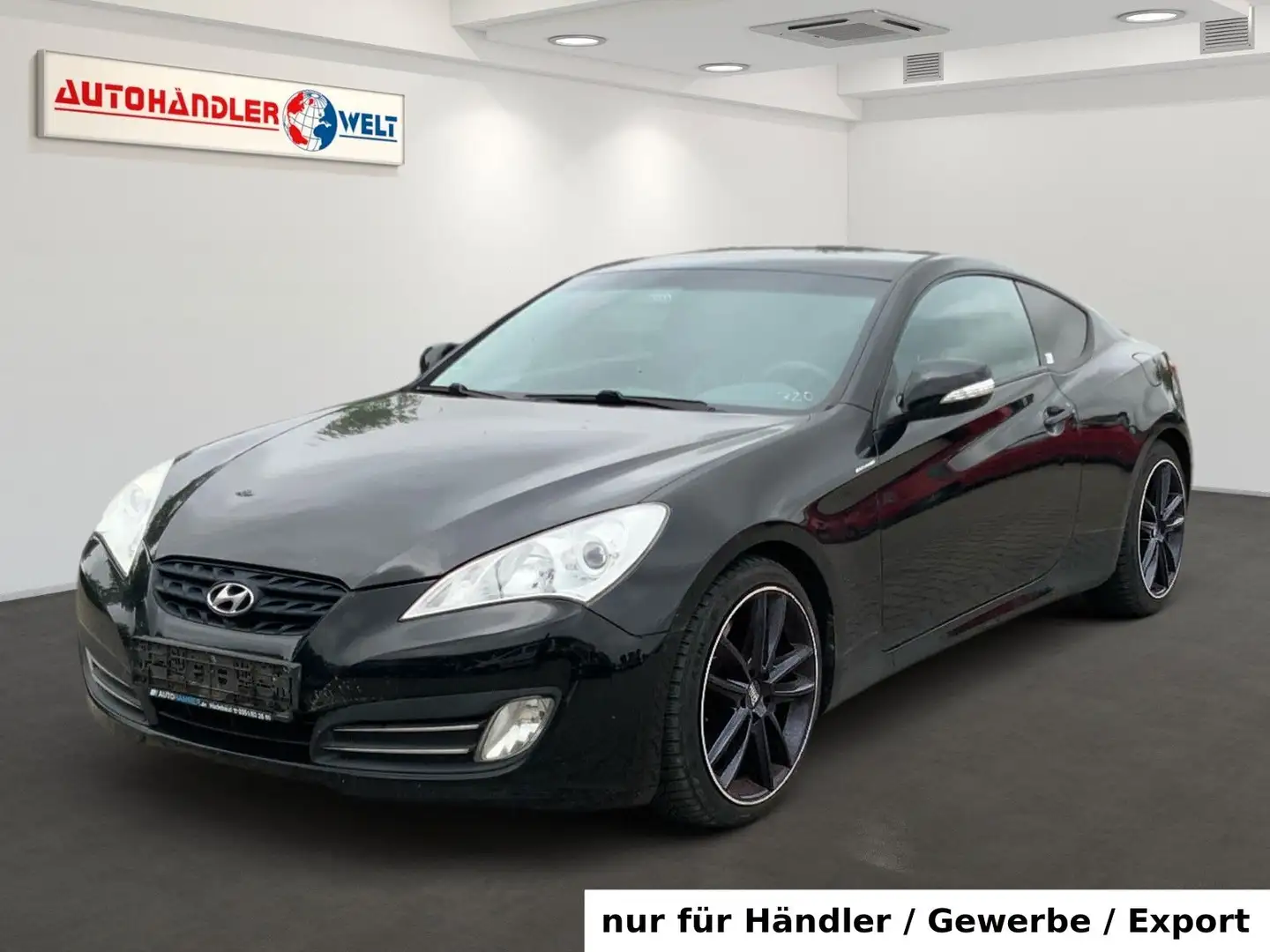Hyundai Genesis Coupe 2.0T Leder PDC AAC SHZ Tempo Zwart - 1