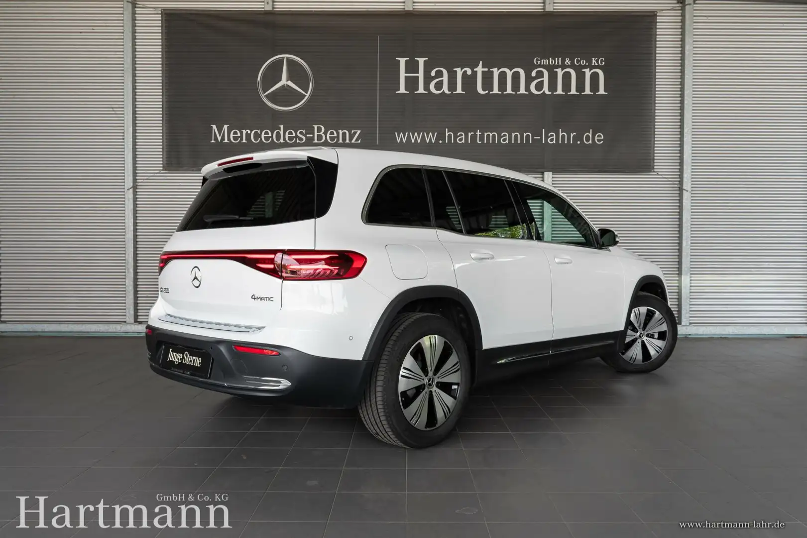 Mercedes-Benz EQB 300 EQB 300 4MATIC Progresssive Advanced AHK Totwink Blanc - 2