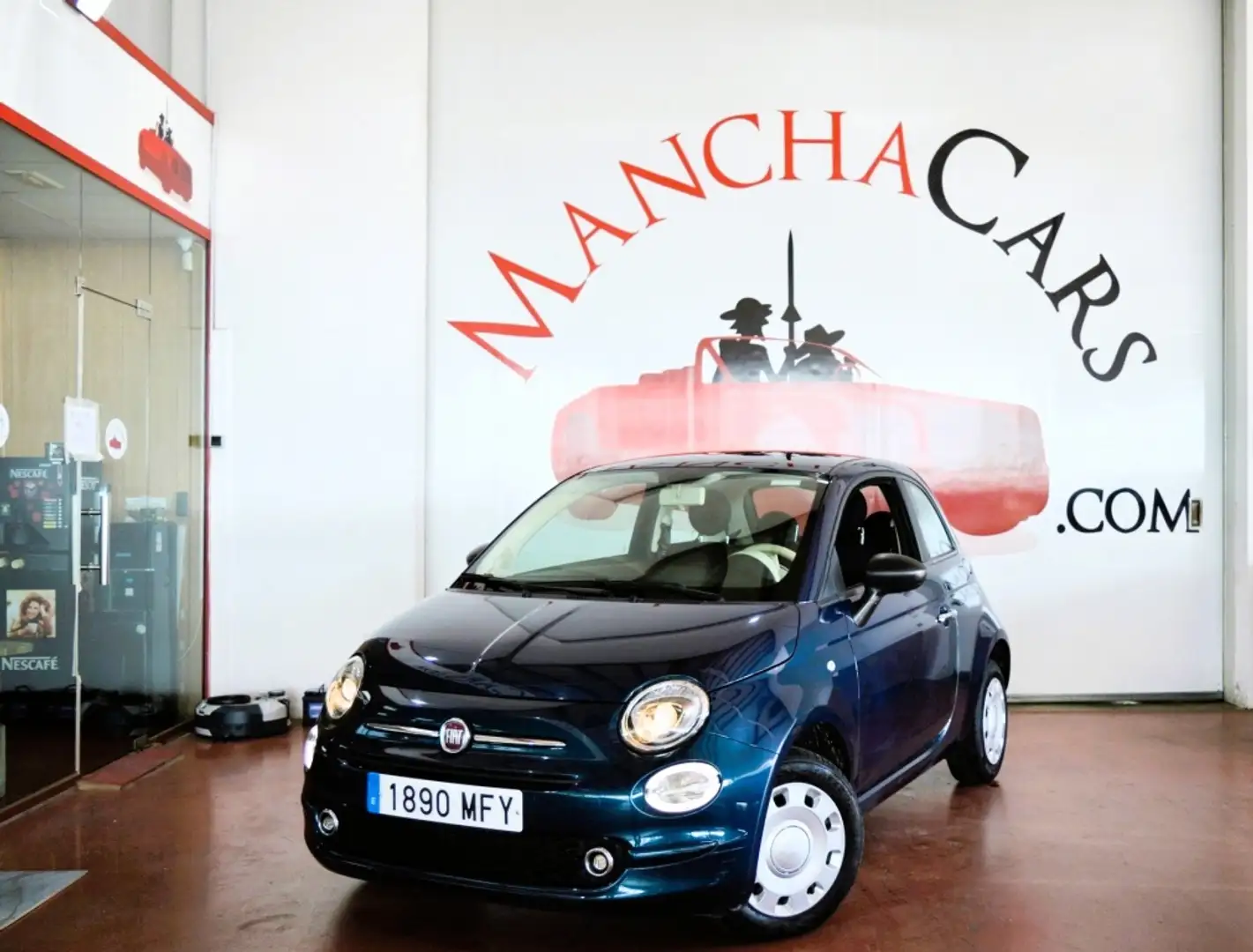 Fiat 500 1.0 Hybrid Cult 52kW Azul - 2