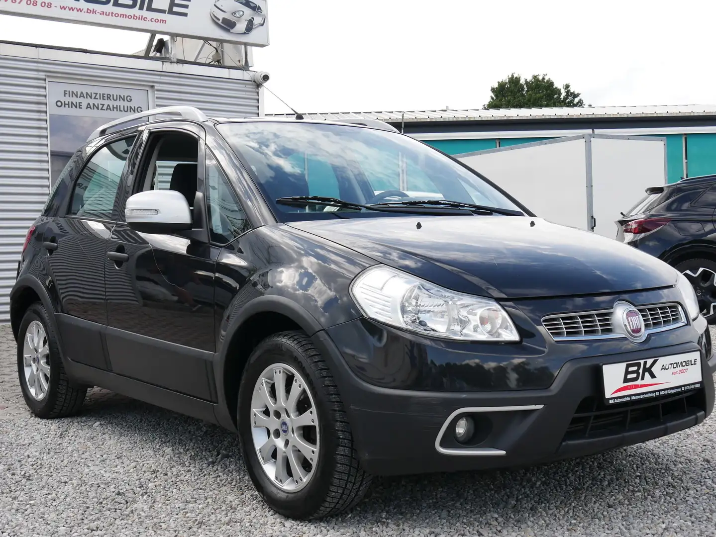 Fiat Sedici TÜV- Kundendienst Neu Scheckheft Klima Sitzheiz Чорний - 1