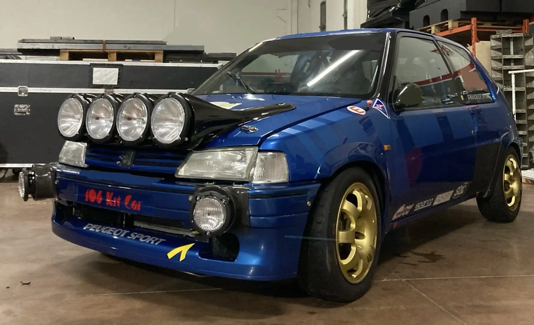 Peugeot 106 3p 1.3 Rallye K9/A5 kit-car - 1