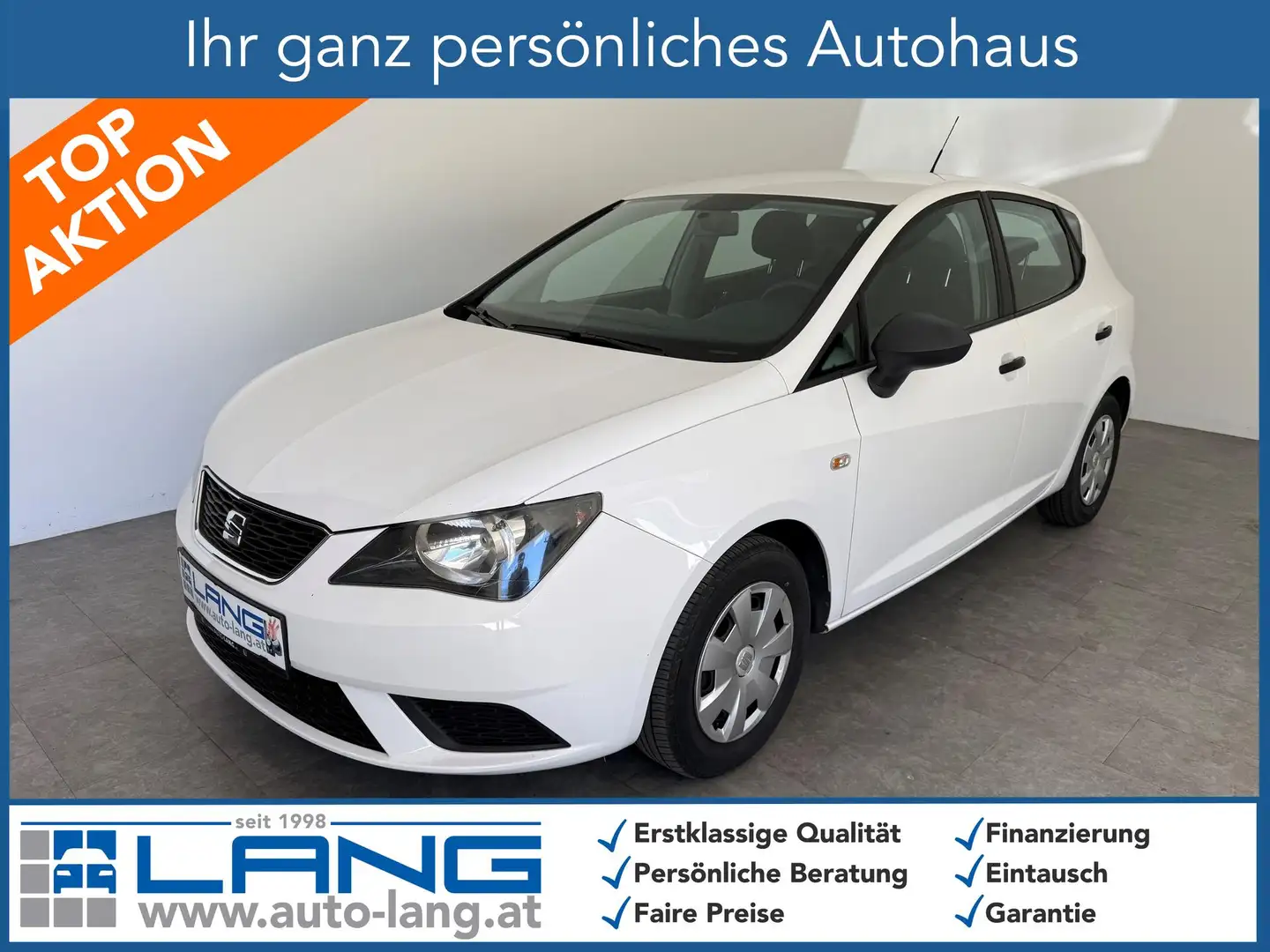 SEAT Ibiza Chili 51 kW (69 PS), Schalt. 5-Gang Weiß - 1