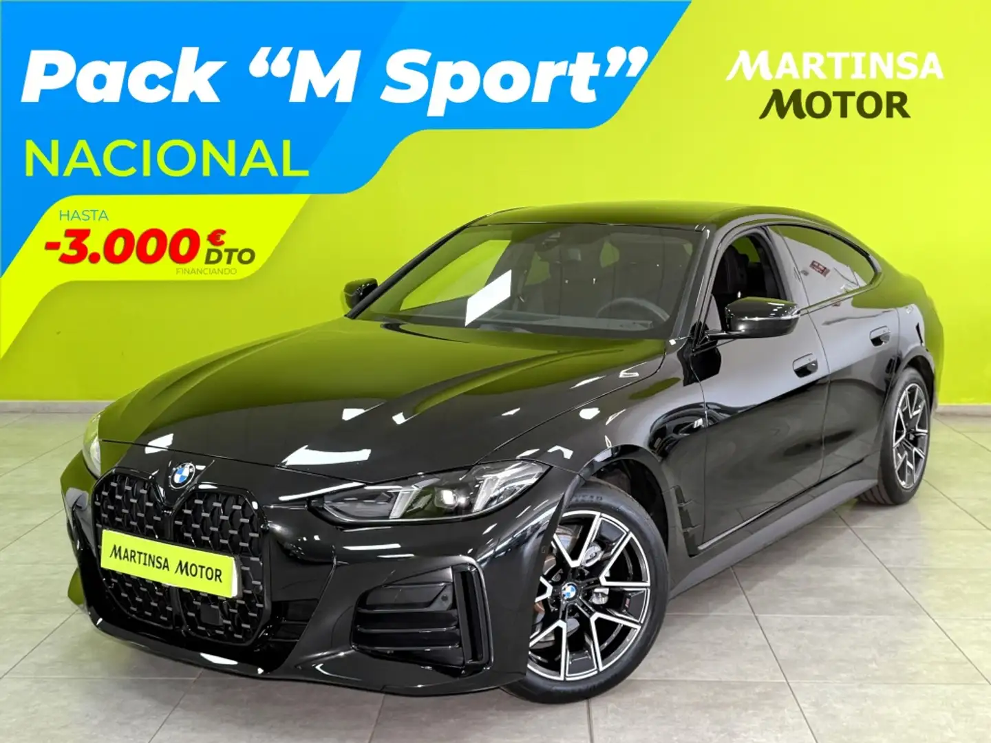 BMW 420 420iA Gran Coupé M Sport Negro - 1