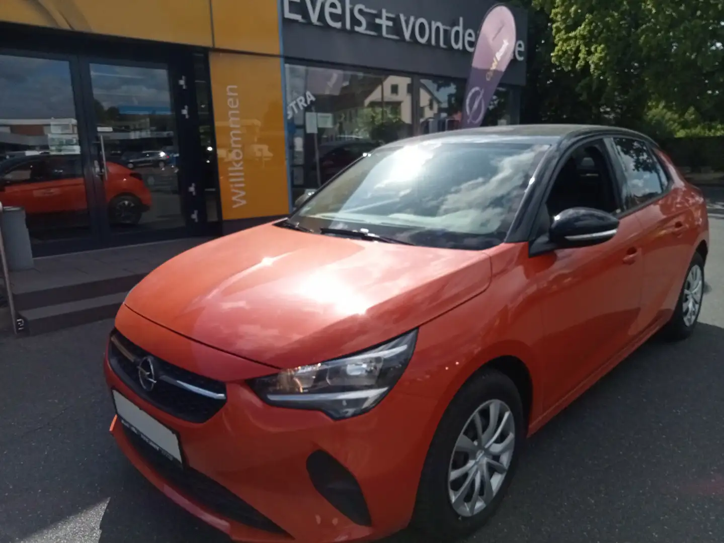 Opel Corsa Edition+Navi+Sitzhzg.+EPH Arancione - 1
