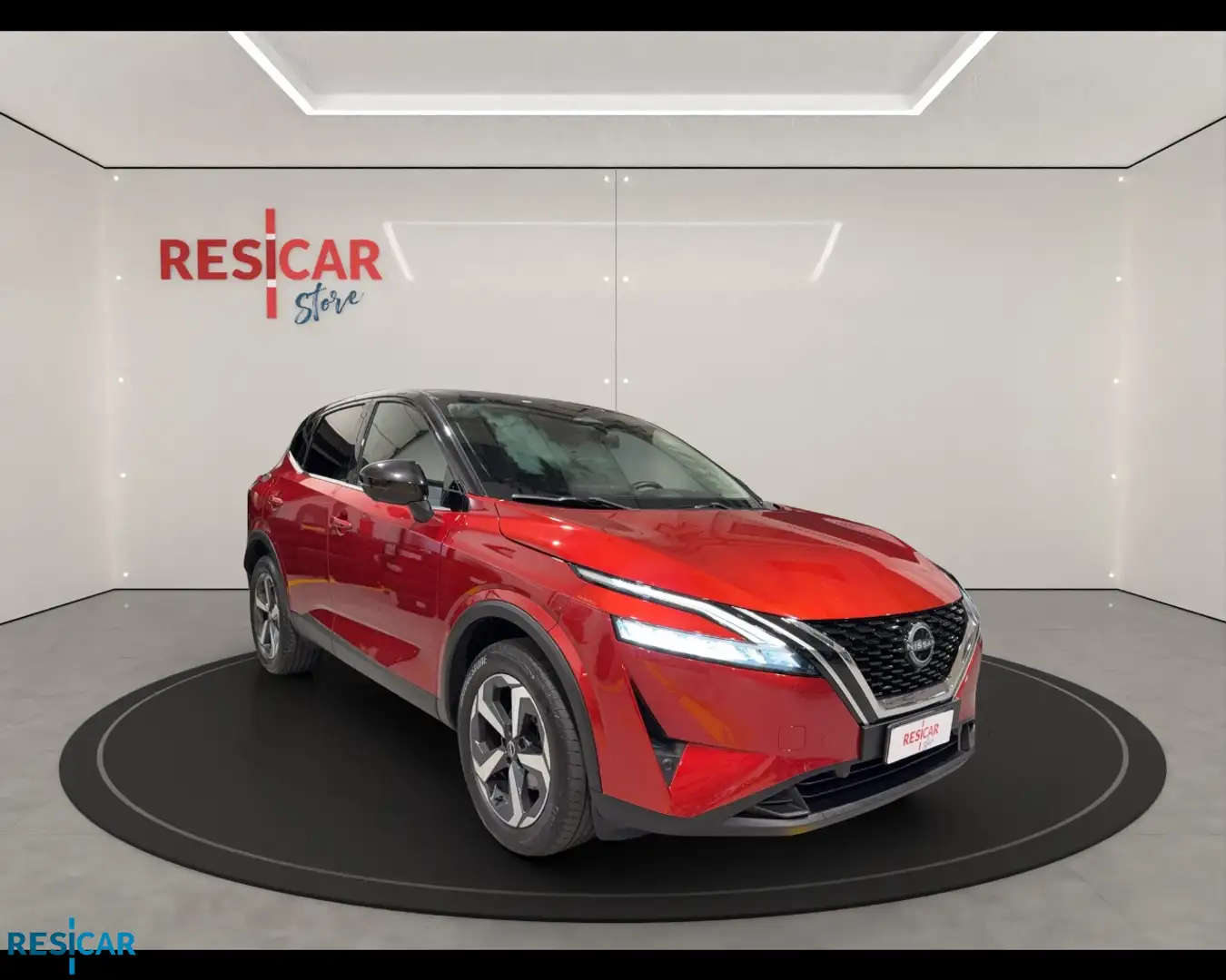 Nissan Qashqai 1.3 Mild Hybrid N-Connecta Rouge - 1