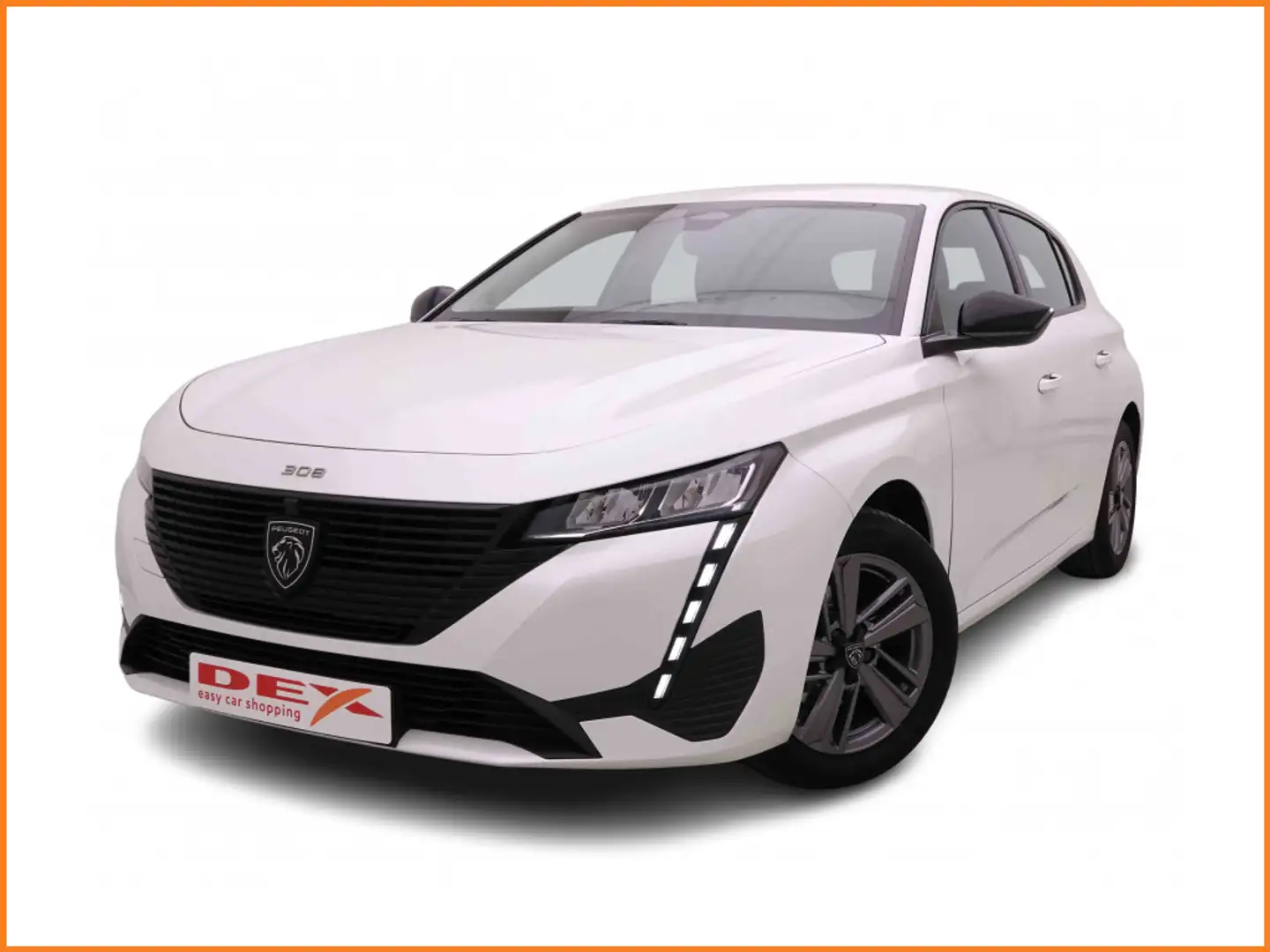 Peugeot 308 1.2 T 130 Active Pack + GPS Blanc - 1