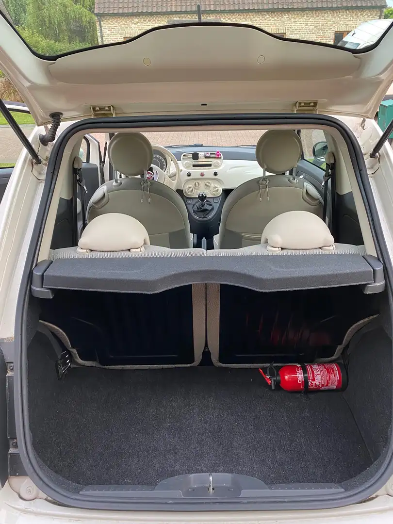 Fiat 500 500 1.2 Lounge Blanc - 1