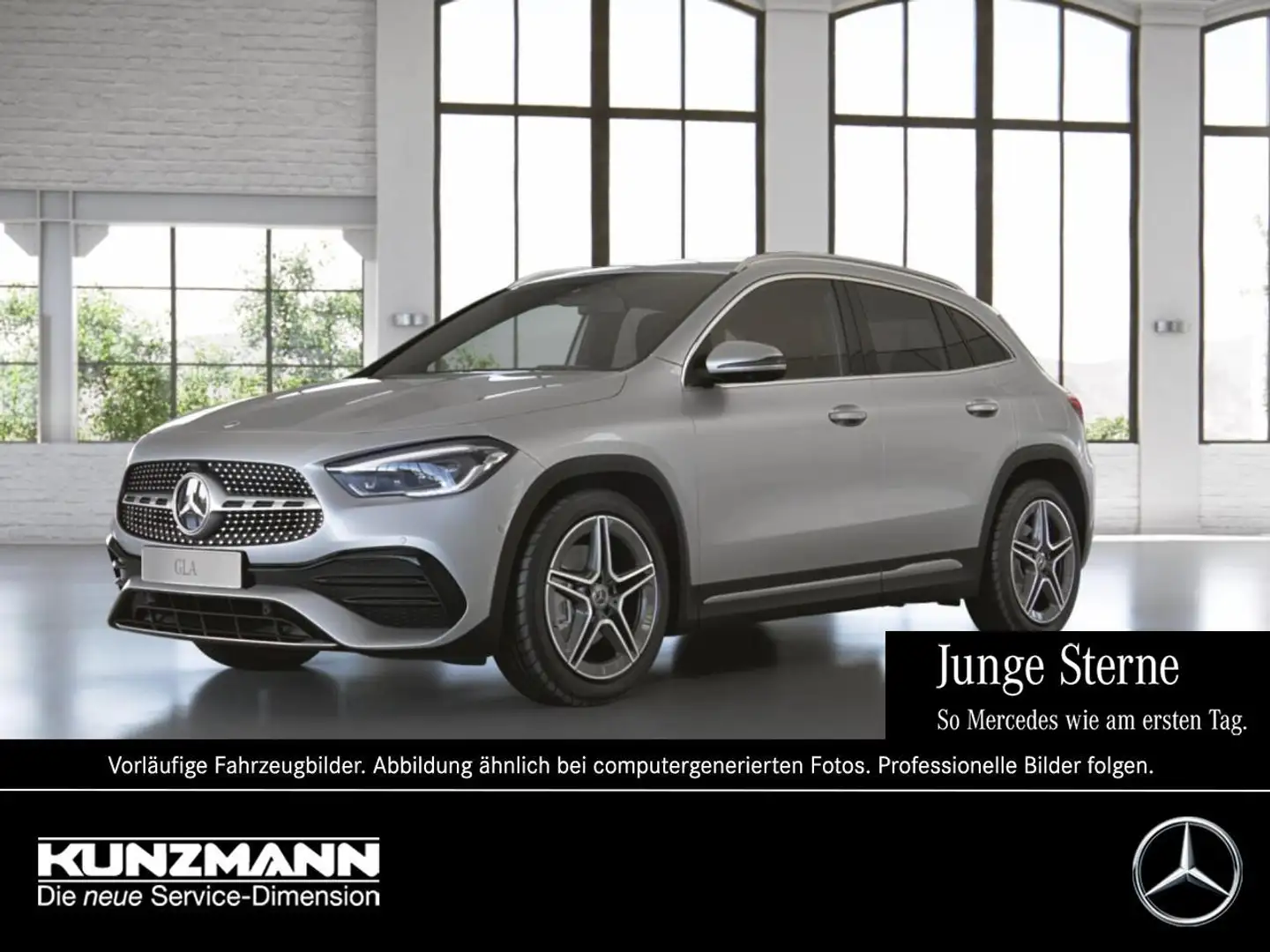 Mercedes-Benz GLA 250 AMG MBUXNavi+ Distronic Memory 360° Silber - 1