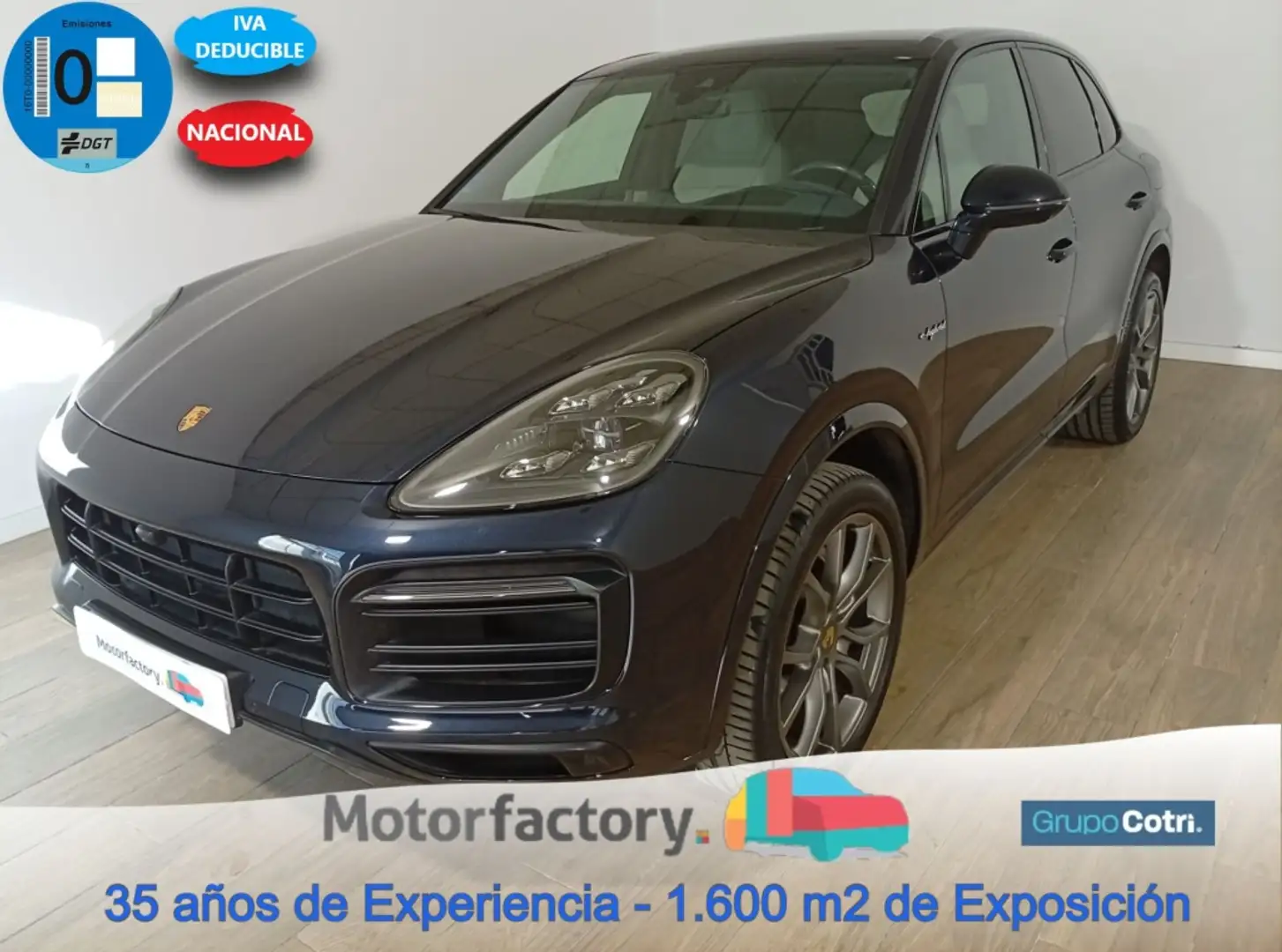Porsche Cayenne E-Hybrid Aut. Azul - 1
