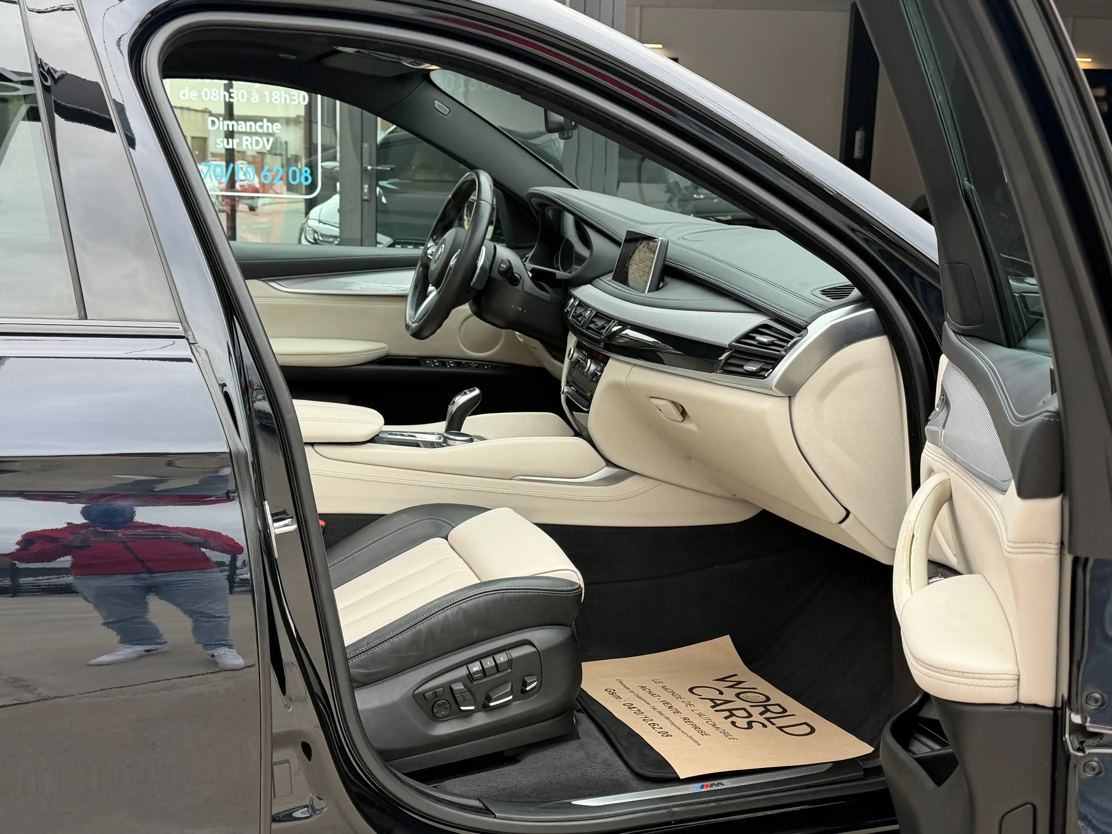 BMW X6 X6 3.0 dAS xDrive30 PACK M - TOIT OUVRANT -  NAVI - LANE ASSIST. - CAMERA - HEAD-UP - CRUISE - FULL OPTION — photo 10