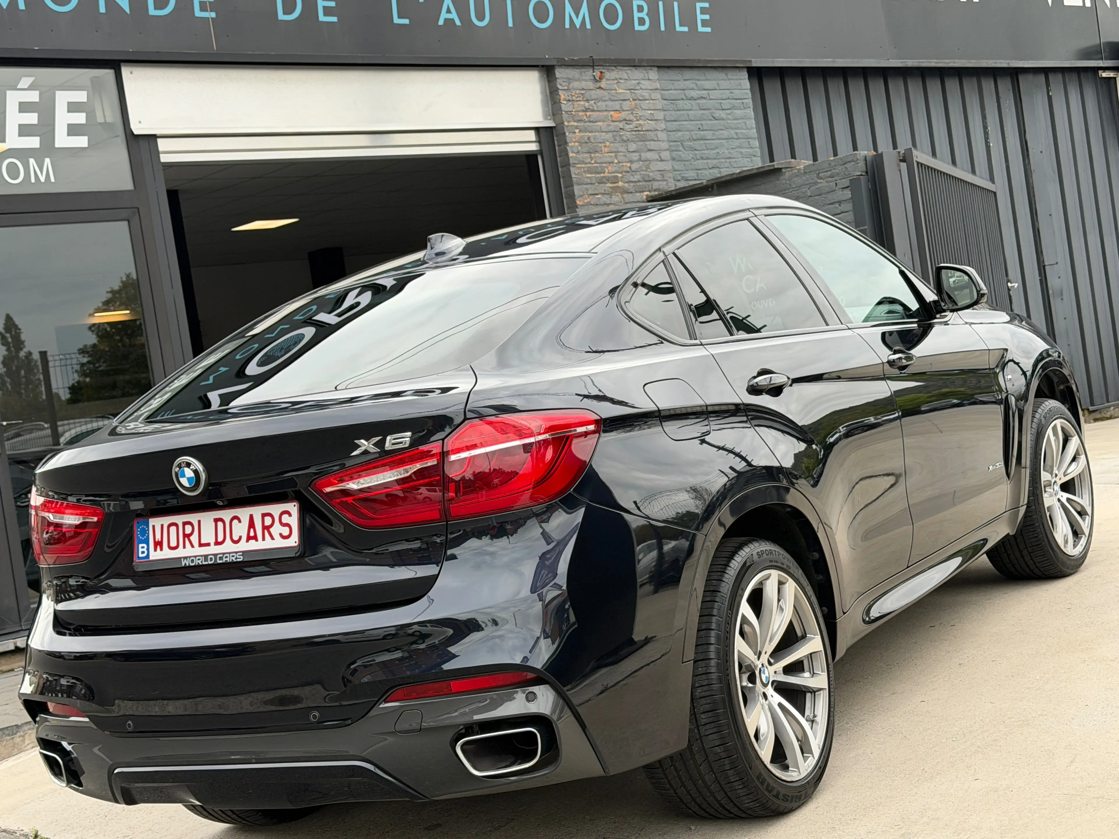 BMW X6 X6 3.0 dAS xDrive30 PACK M - TOIT OUVRANT -  NAVI - LANE ASSIST. - CAMERA - HEAD-UP - CRUISE - FULL OPTION — photo 4