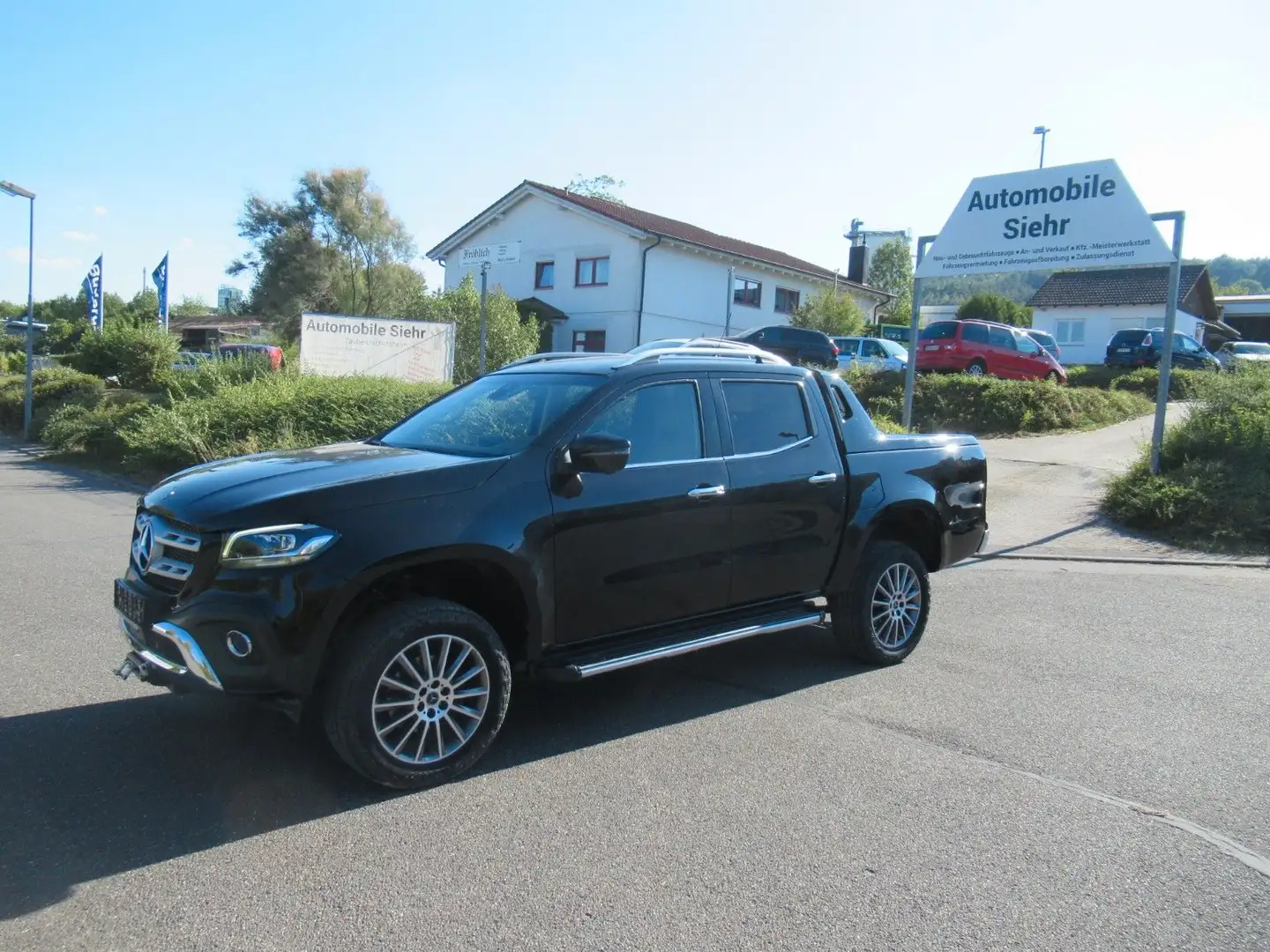 Mercedes-Benz X 350 X350d 4Matic Doppelkabine Power Edition*Seilwind Schwarz - 1