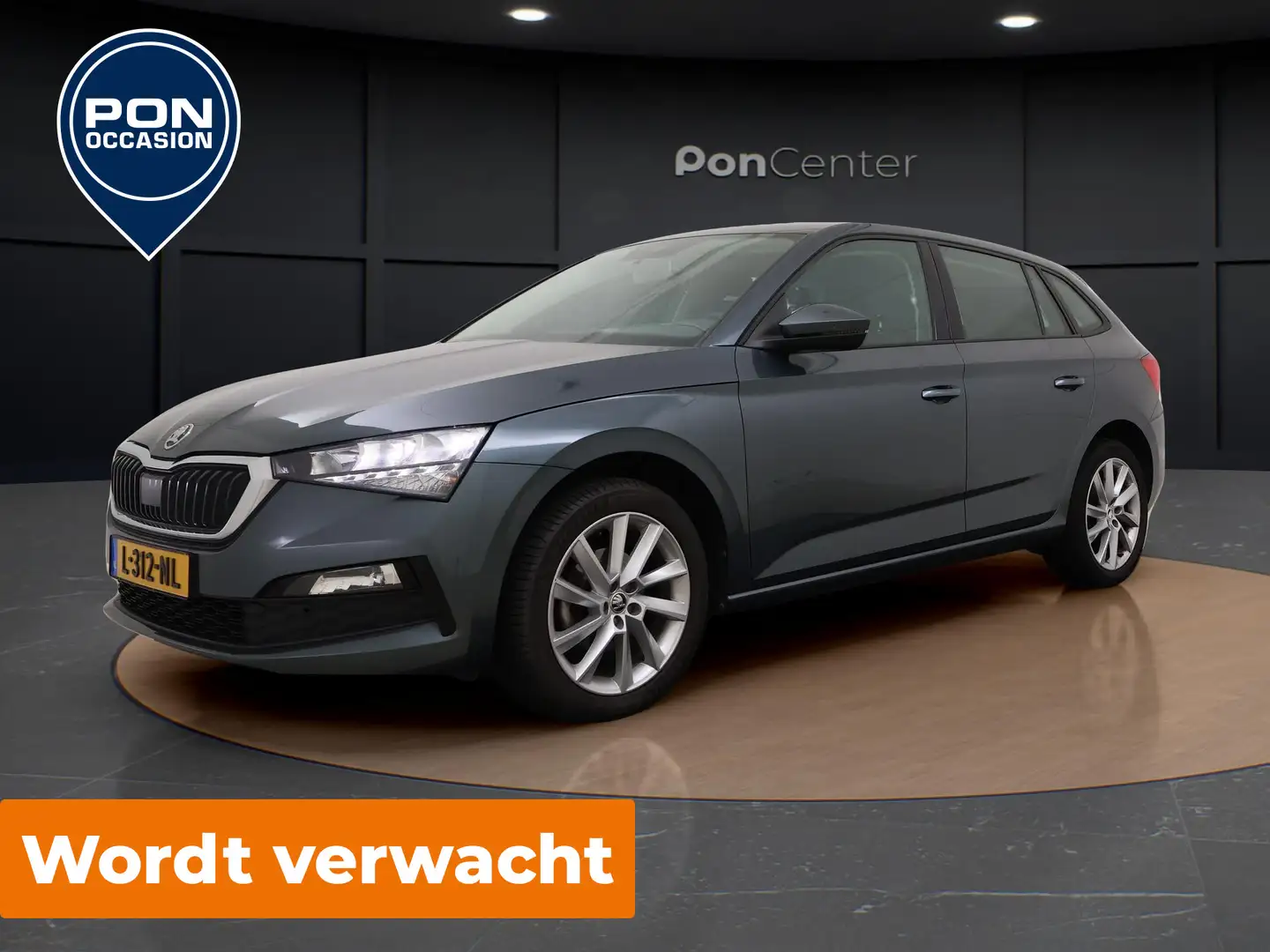 Skoda Scala 1.0 TSI 110 PK Ambition | WORDT VERWACHT | Apple C Grijs - 1