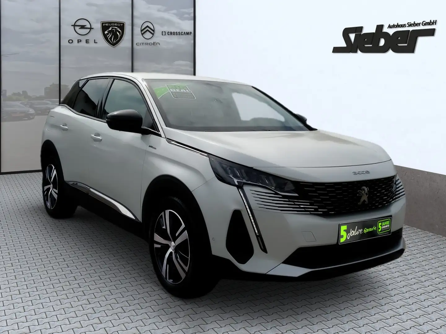Peugeot 3008 1.6 Hybrid 225 (Plug-In) Allure LM, Bianco - 2