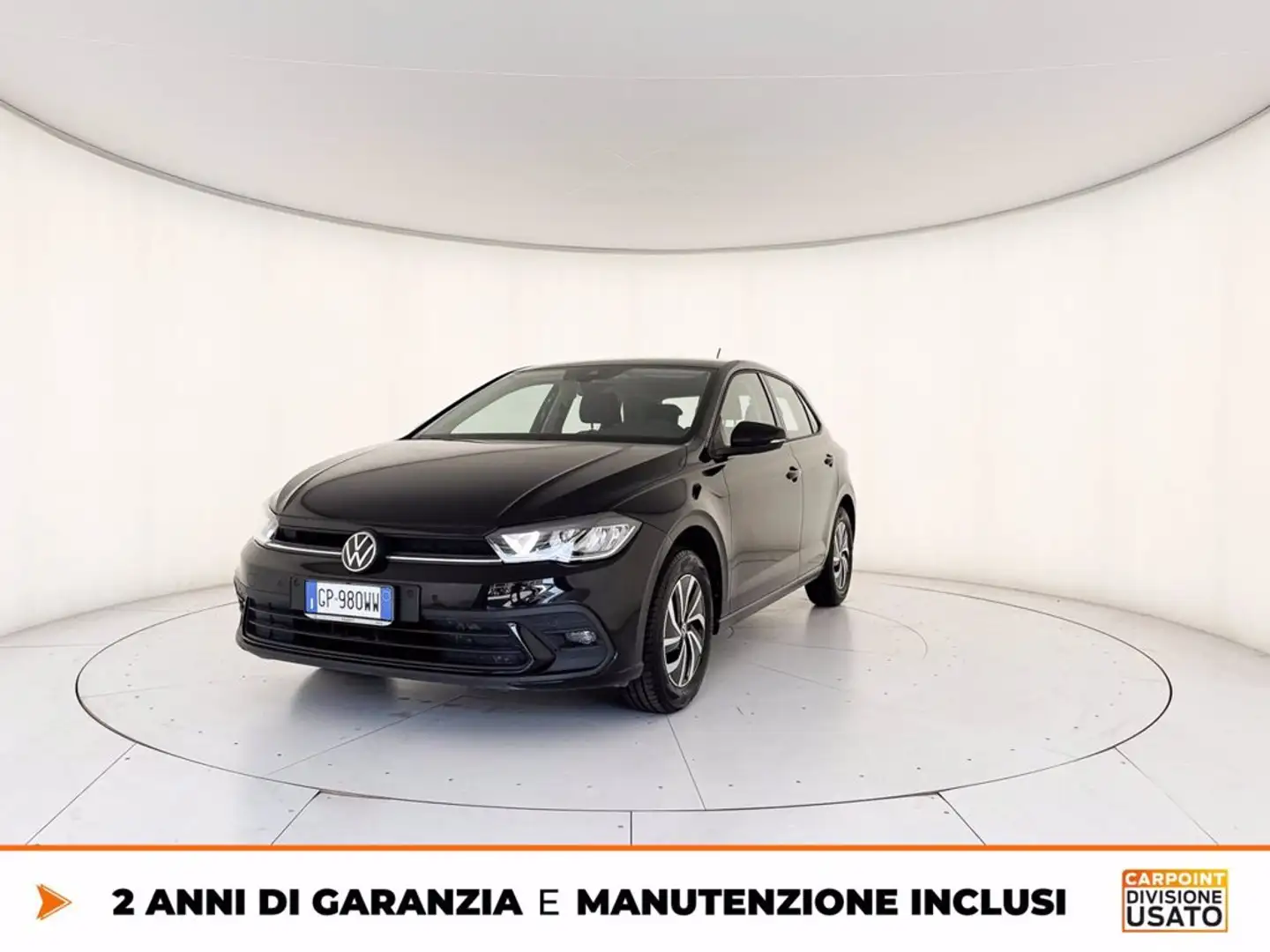 Volkswagen Polo 1.0 evo life 80cv Noir - 1