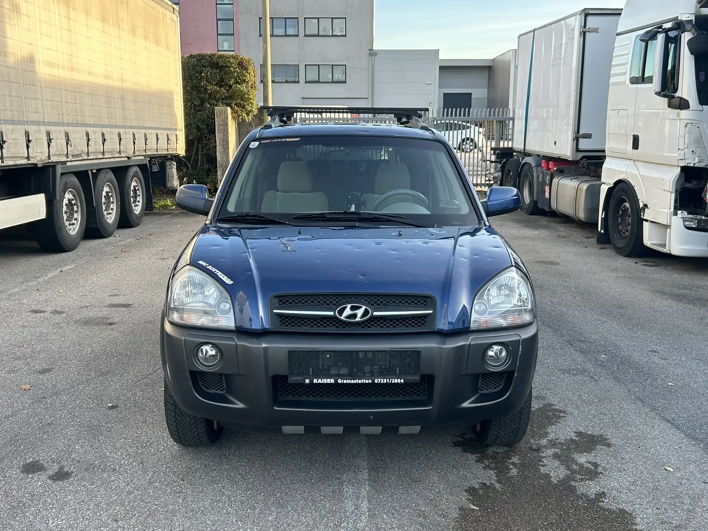 Hyundai TUCSON 2,0 Comfort+ CRDi 4WD Bleu - 2