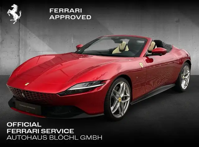 Ferrari Roma Spider*dt. Auto*360° Kam*Belüftet*Neck Warm