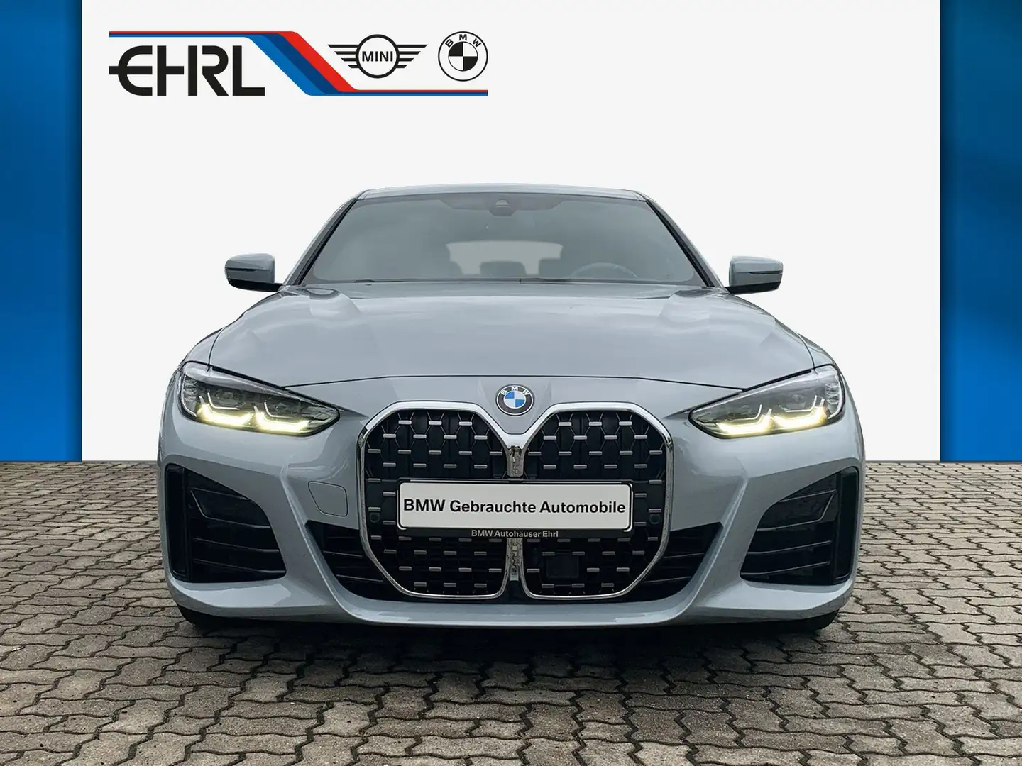 BMW 420 i Gran Coupé M Sport Aut/AHK/Standhzg/ACC/HUD/Kame Grau - 2