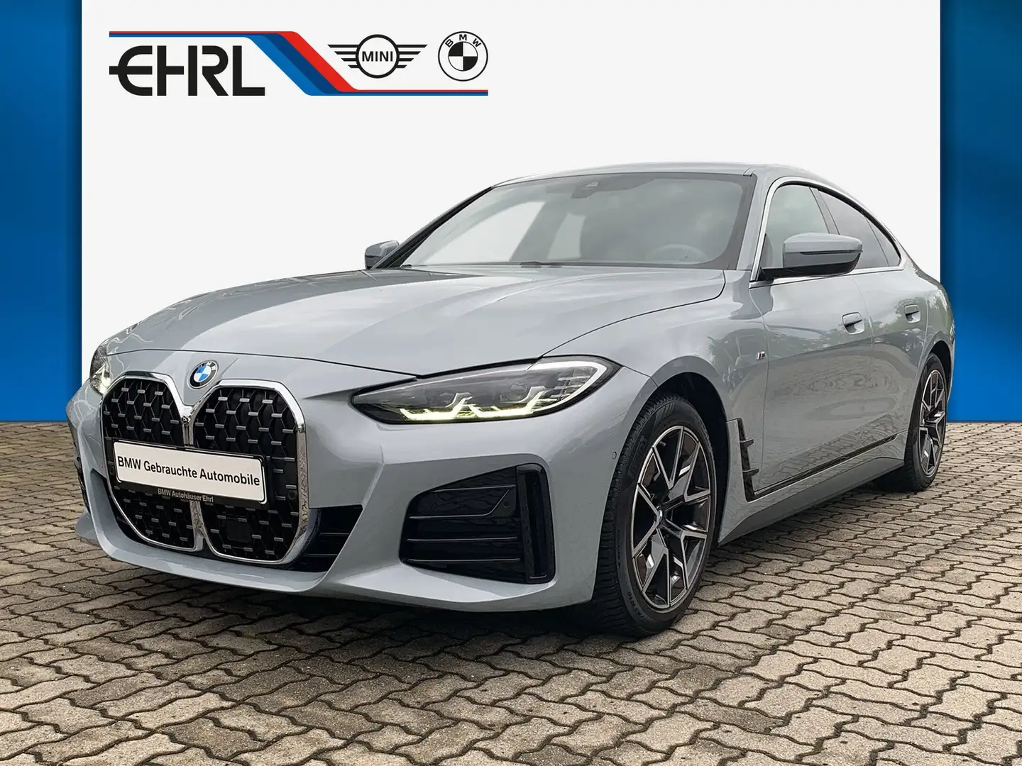 BMW 420 i Gran Coupé M Sport Aut/AHK/Standhzg/ACC/HUD/Kame Grau - 1
